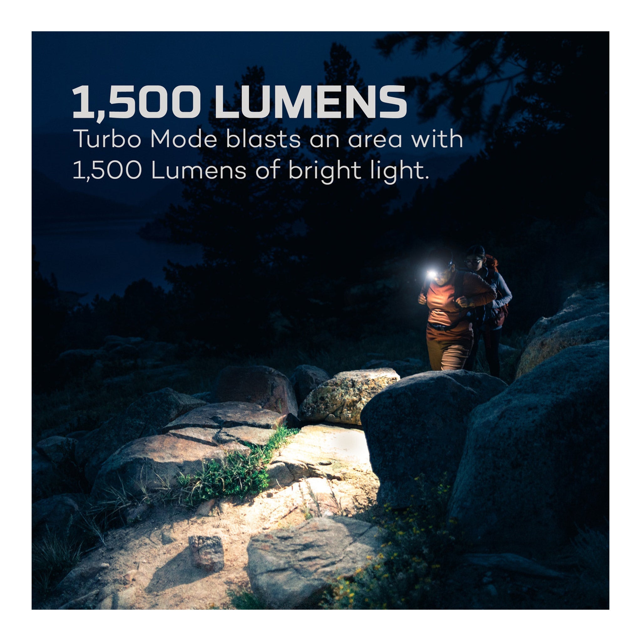 NEBO NEB-HLP-1001 TRANSCEND 1500 Rechargeable Headlamp