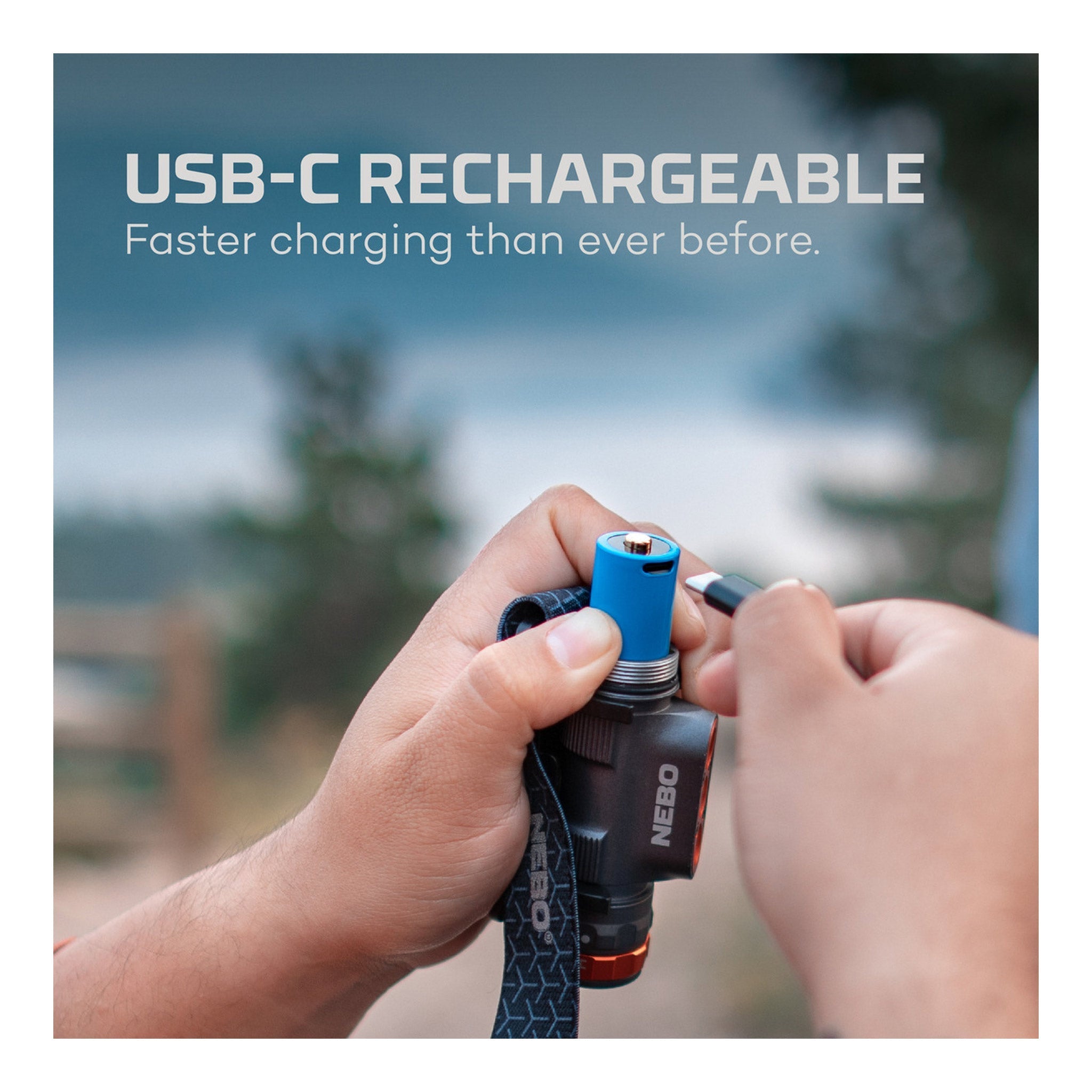 NEBO NEB-HLP-1001 TRANSCEND 1500 Rechargeable Headlamp