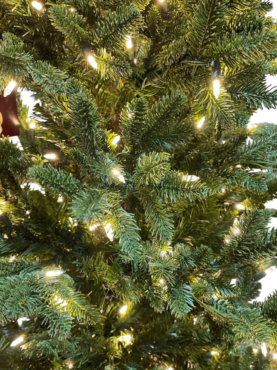 7.5' Noble Slim LED-One Plug Tree Warm White Lights