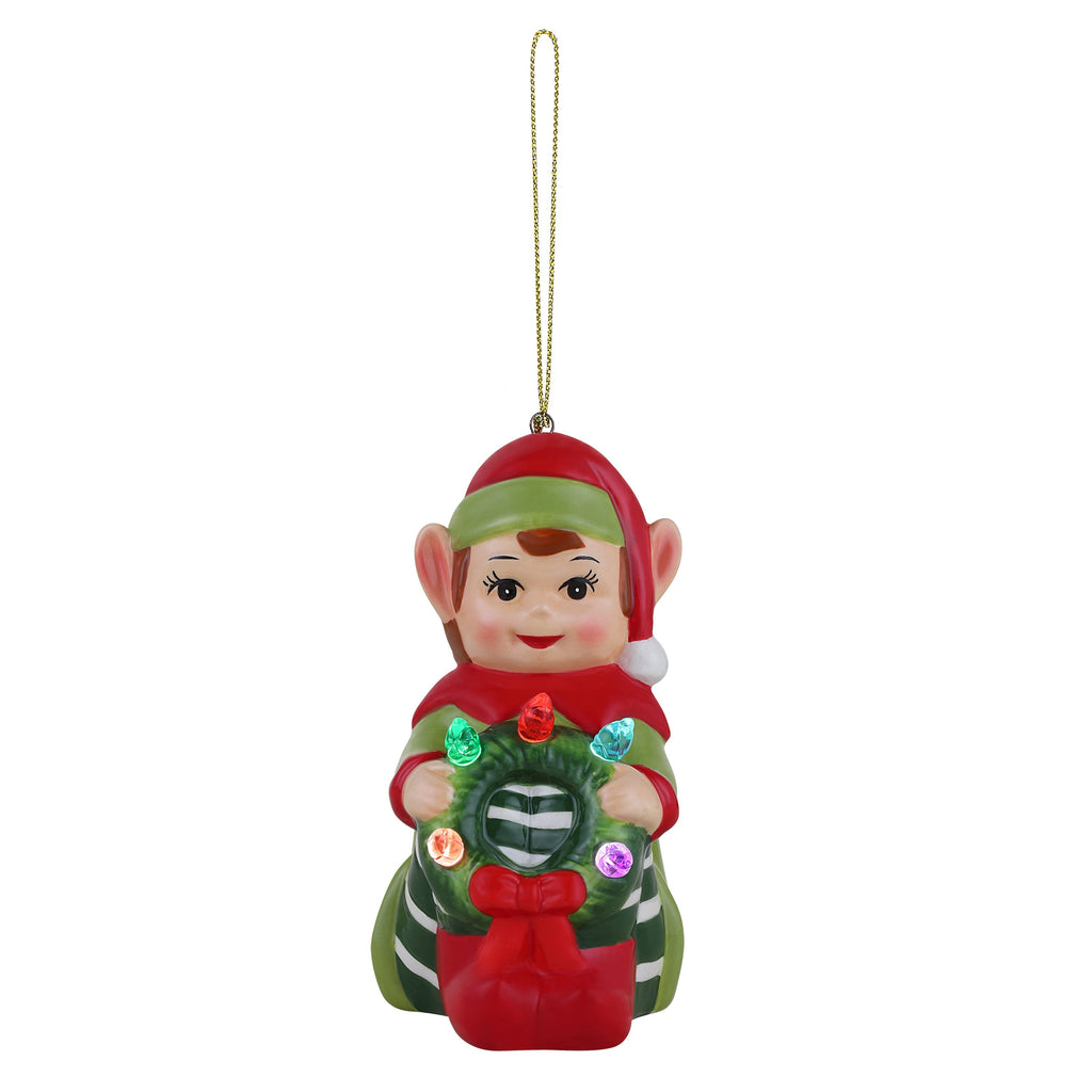 Nostalgic Ceramic Ornament -  Elf