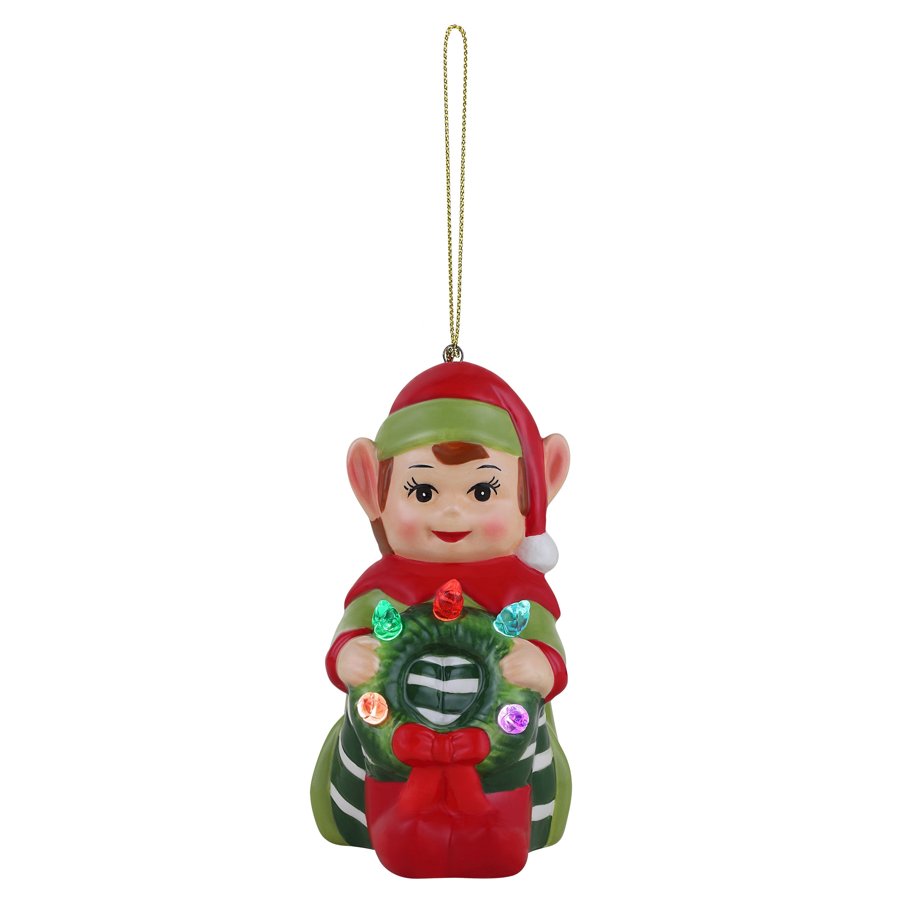 Nostalgic Ceramic Ornament -  Elf