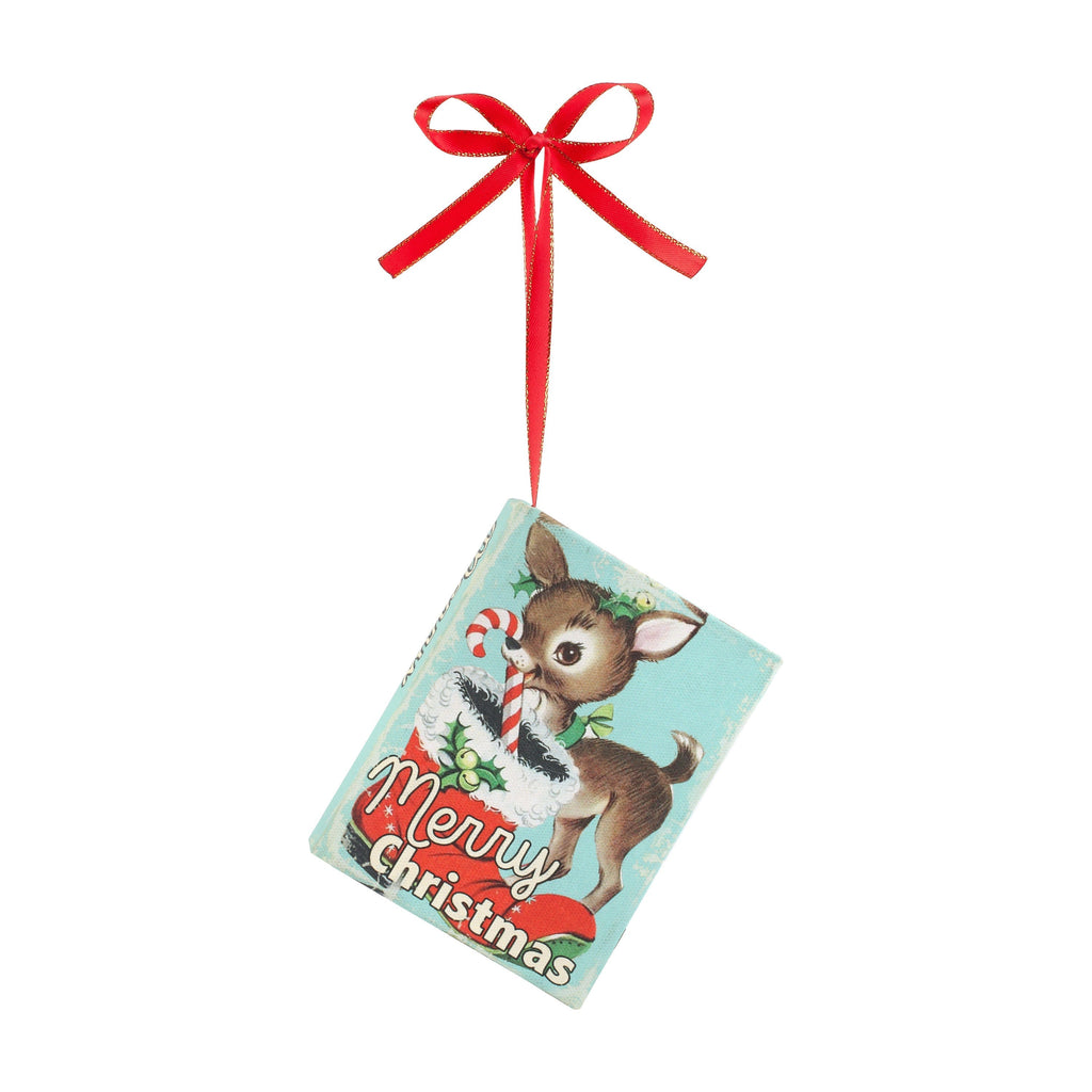 Nostalgic Christmas Book Ornament – Reindeer
