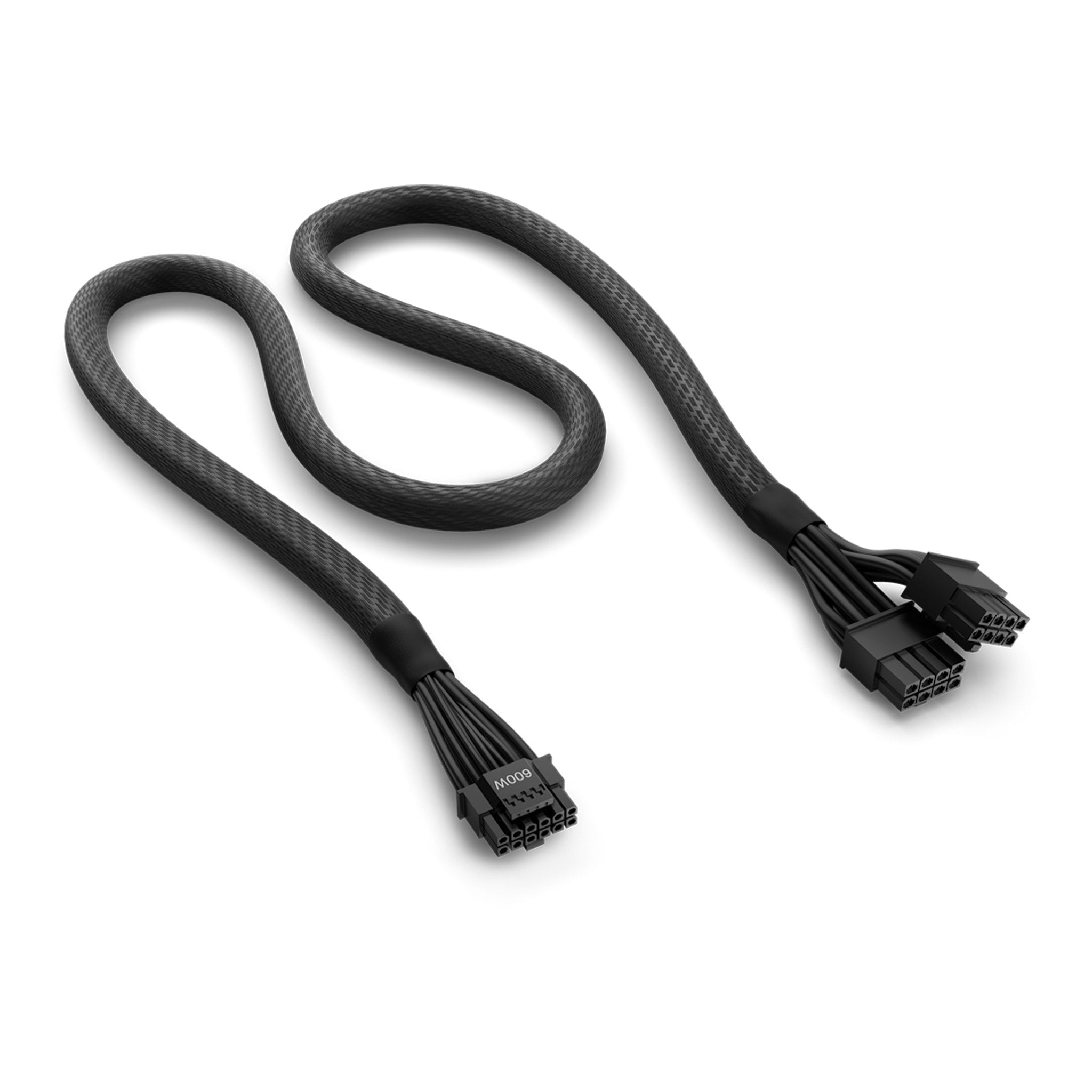 NZXT BB-CG1BB 16-Pin to Dual 8-Pin 12VHPWR PCIe 5.0 PSU Cable