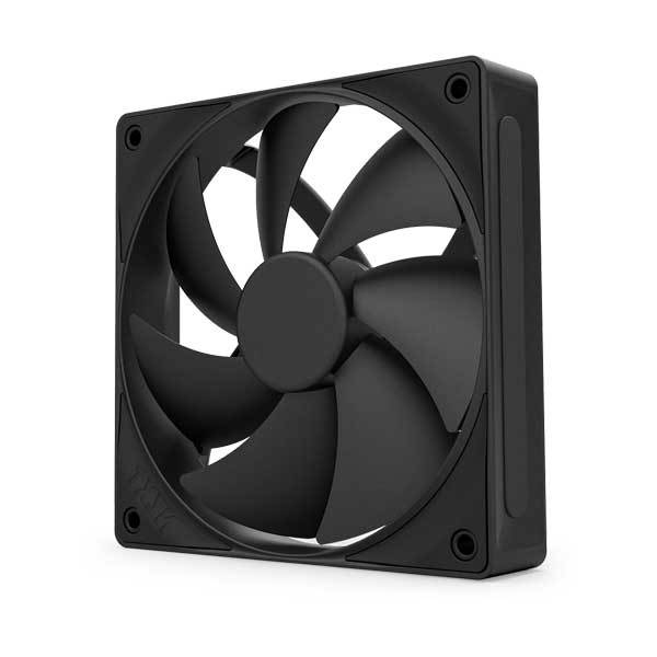 NZXT F120P 120mm Static Pressure PWM Case Fan - Black (RF-P12SF-B2)