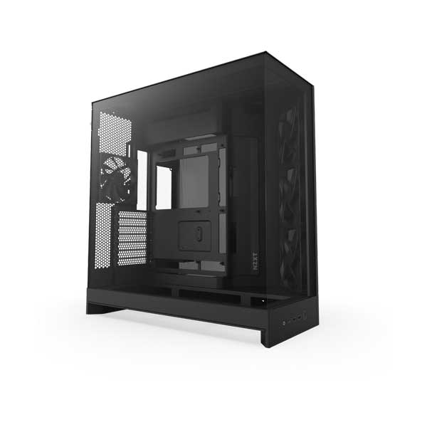 NZXT H9 Flow Large Dual-Chamber Mid-Tower ATX Airflow Case - Black (CM-H92FB-01)