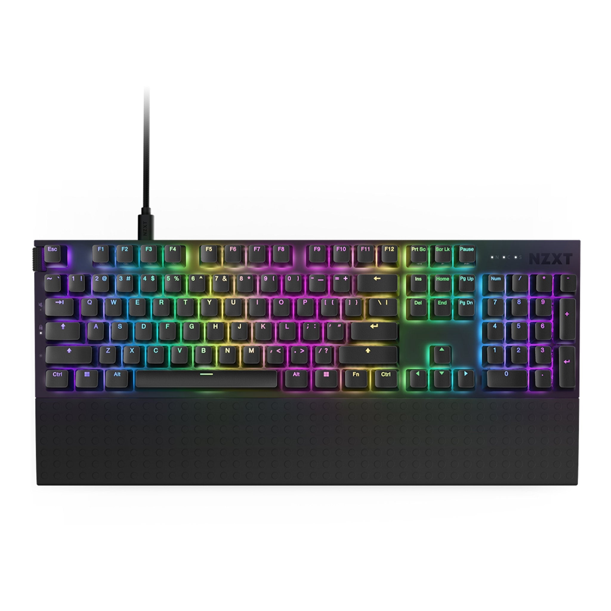 NZXT KB-001NB-US Function 2 Full-Size Optical Gaming Keyboard - Black
