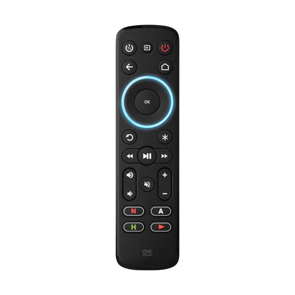 One For All Universal Streaming Remote - Black (URC 7935)