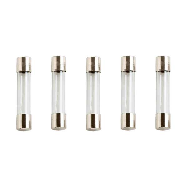 OptiFuse 6.3mm x 32mm 20A 250V Time Lag Glass Fuse - 5 Pack (TSA-20A-BP)