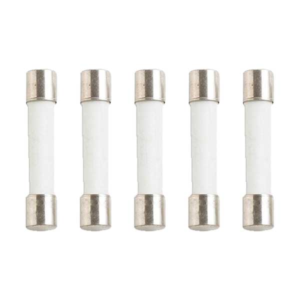 OptiFuse 6.3mm x 32mm 2A 250V Fast Acting Ceramic Fuse - 5 Pack (FCA-2A-BP)