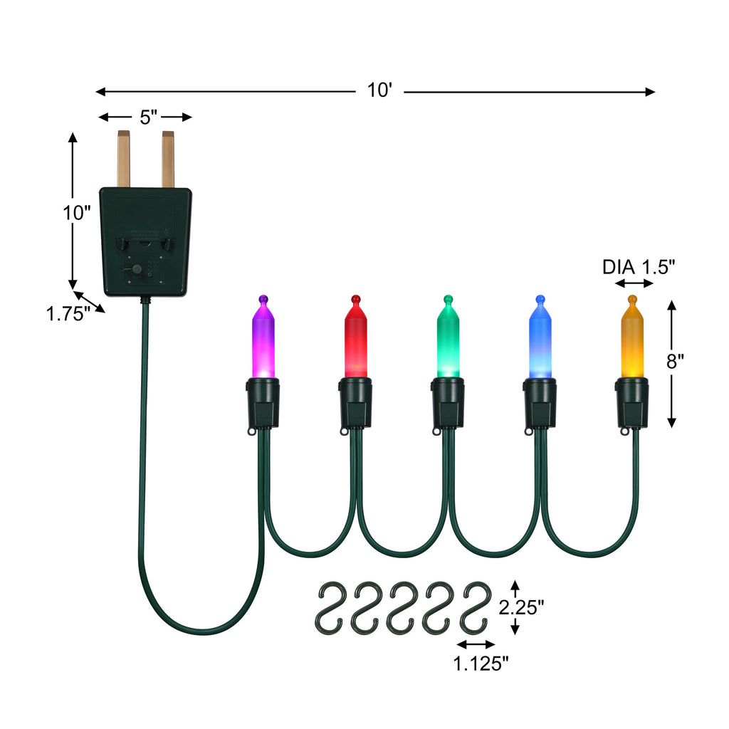 Oversized Multi-Color Light Strand