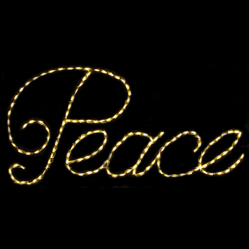 LED Peace (Warm White)