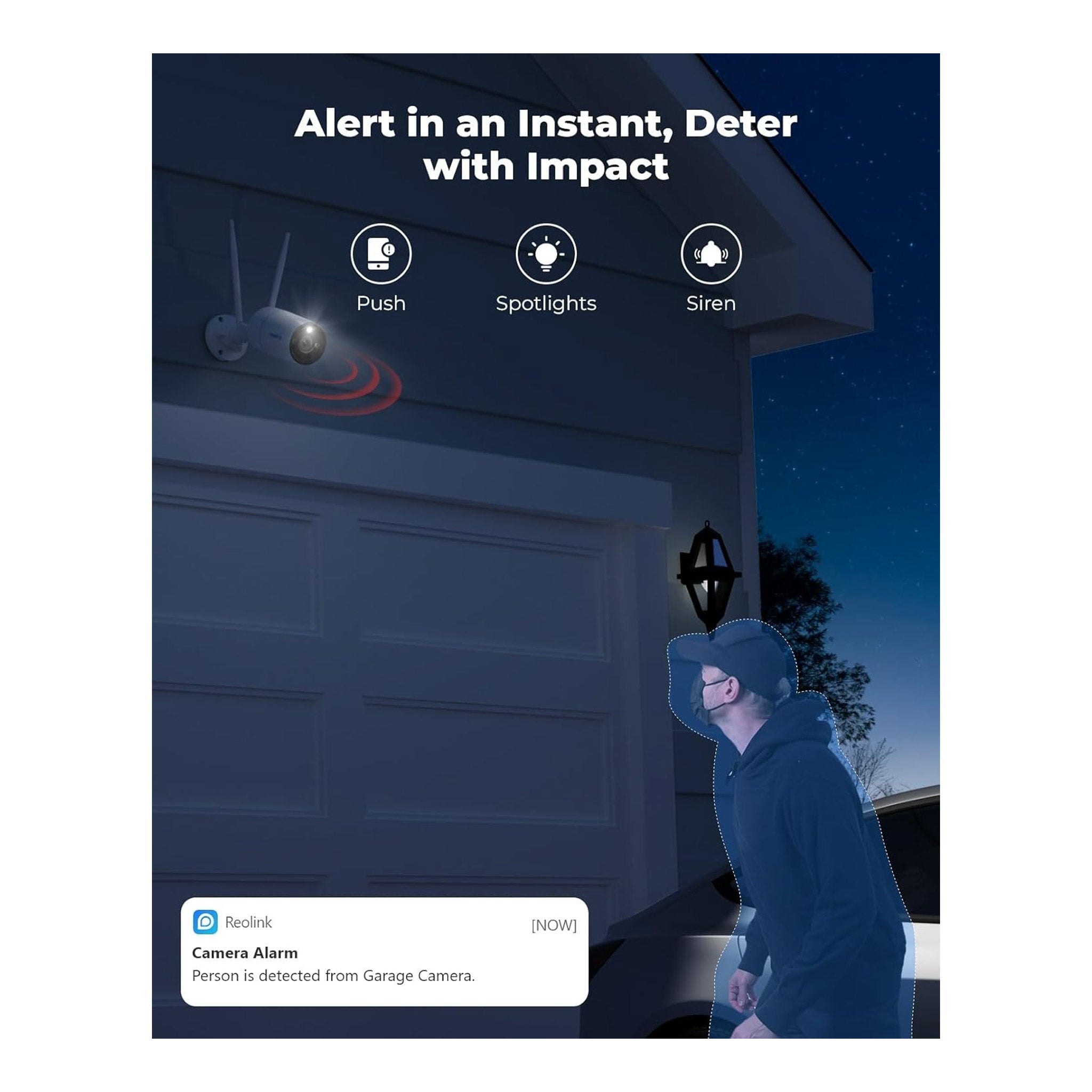 Reolink RLC-810WA 4K 8MP Dual-Band Wi-Fi 6 Surveillance Camera with SD Card Slot