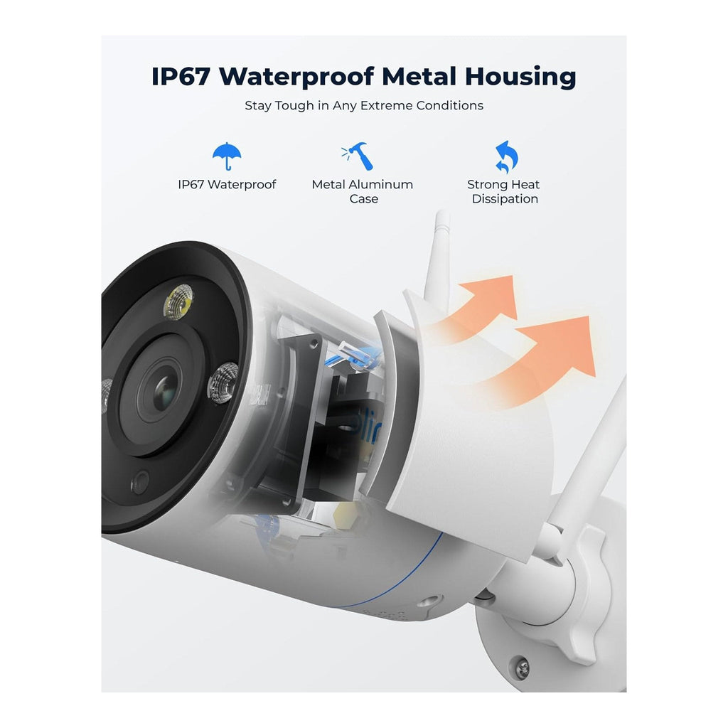 Reolink RLC-810WA 4K 8MP Dual-Band Wi-Fi 6 Surveillance Camera with SD Card Slot