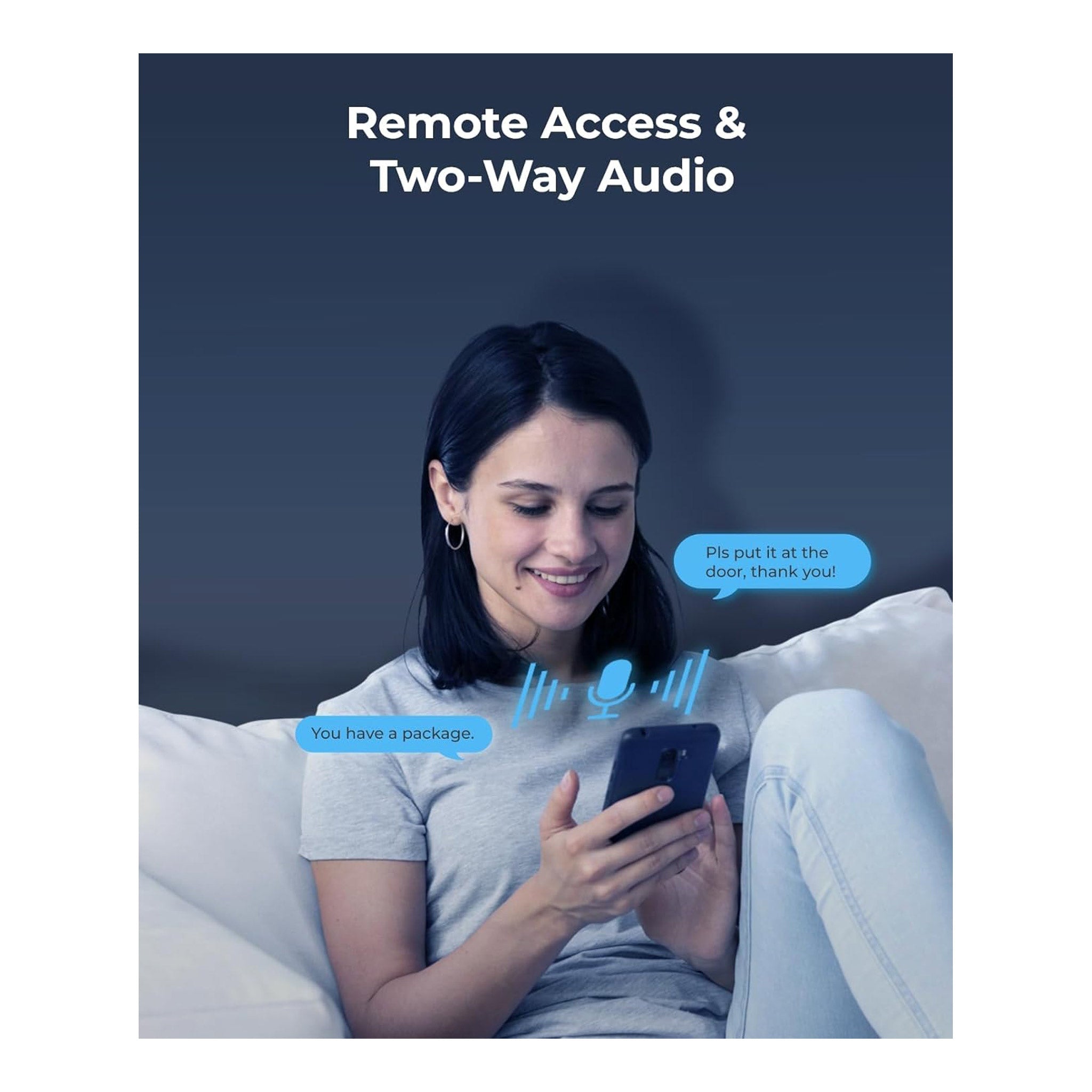 Reolink RLK12-800WB4 4K 12-Channel Dual-Band Wi-Fi 6 2TB NVR Kit with 4K 8MP Wi-Fi 6 Bullet Cameras (4x)