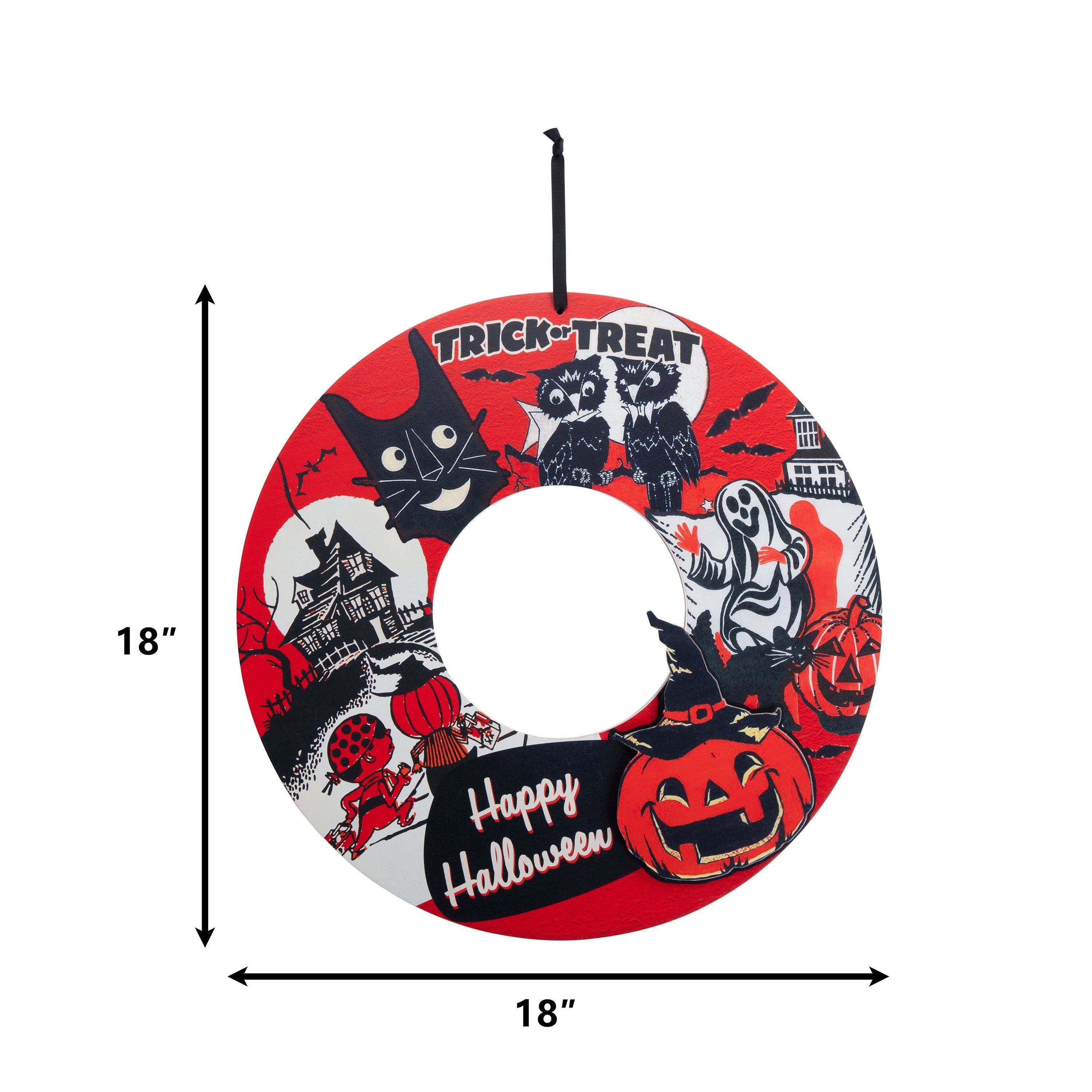 Retro Wreath and Garland Set