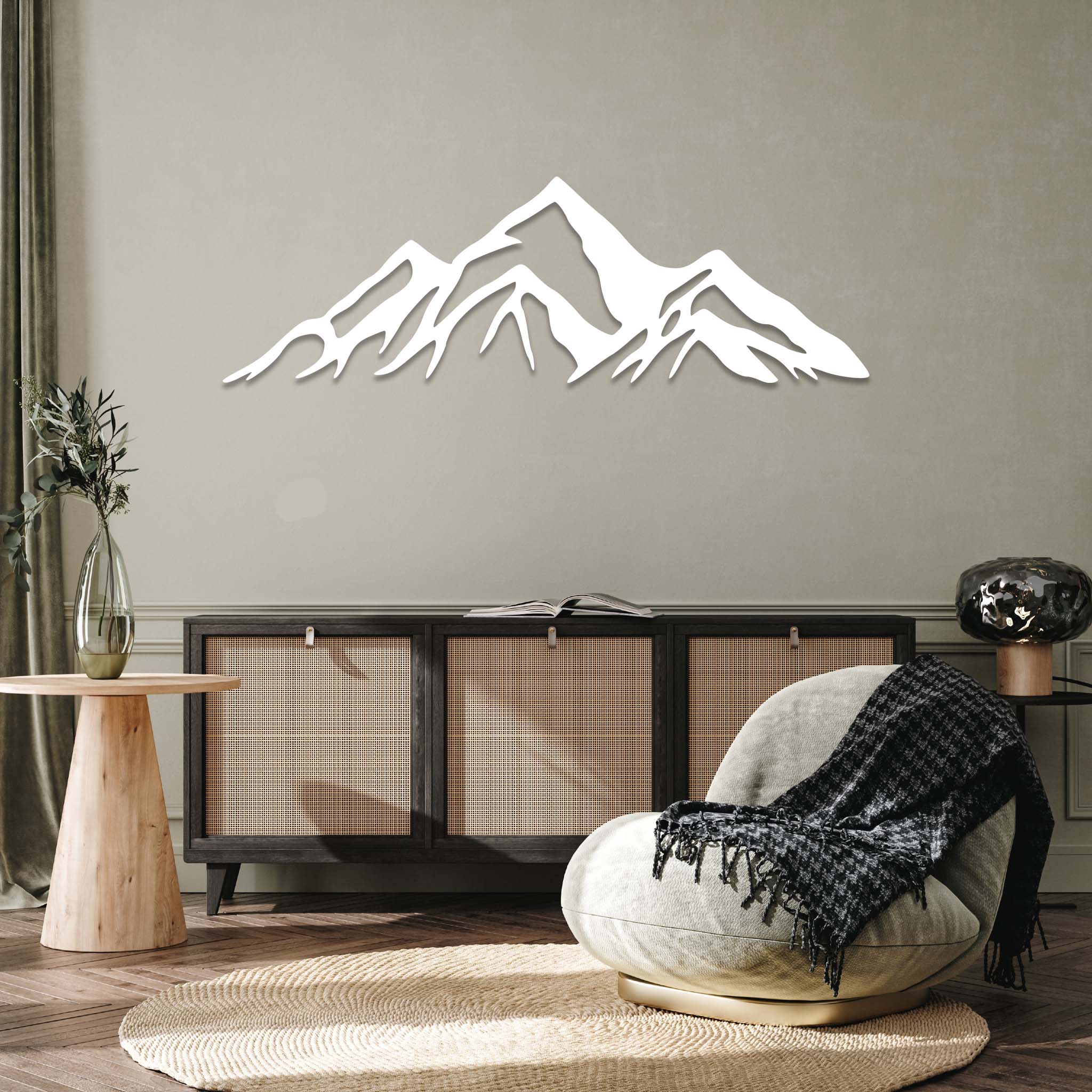 Rocky Mountains - Metal Wall Art