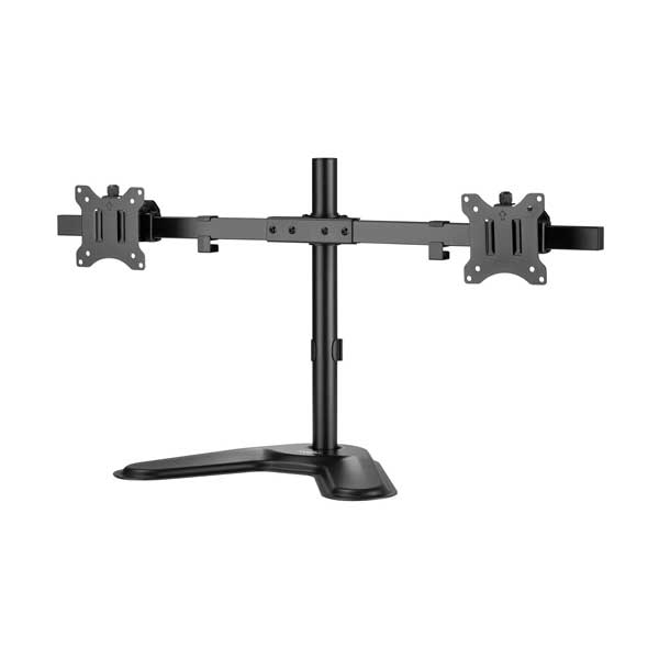Rocstor ErgoReach EP2 Pole Mount Dual-Screen Monitor Stand (Y10N003-B1)