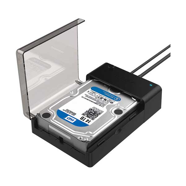 Sabrent USB 3.0 to SATA External Hard Drive Docking Station (EC-DFLT)