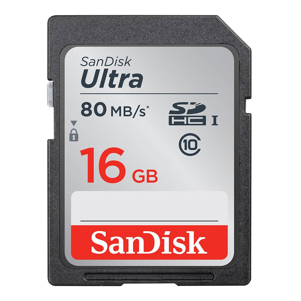 SanDisk SDSDUNC-016G-AN6IN 16GB Class 10 Ultra SDHC Flash Memory Card