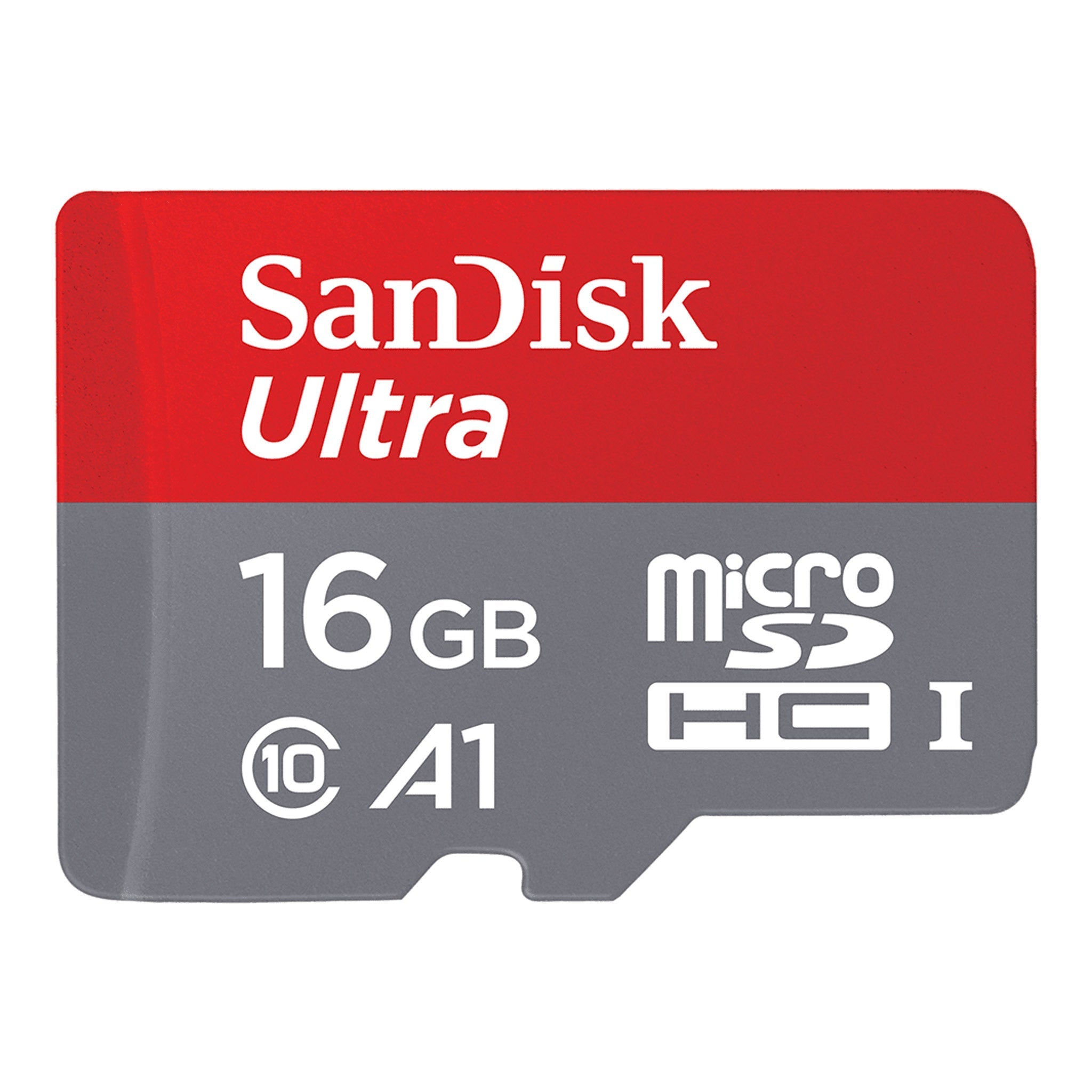 SanDisk SDSQUNC-016G-AN6MA 16GB Ultra microSDHC with SD Adapter