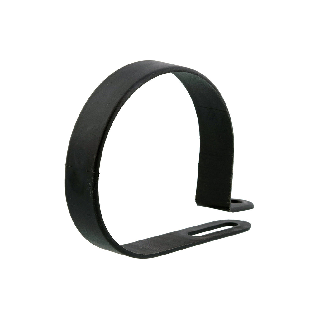 Secure Cable Ties CC-002-BK 2" UV Black Cable Clamp - 100-Pack