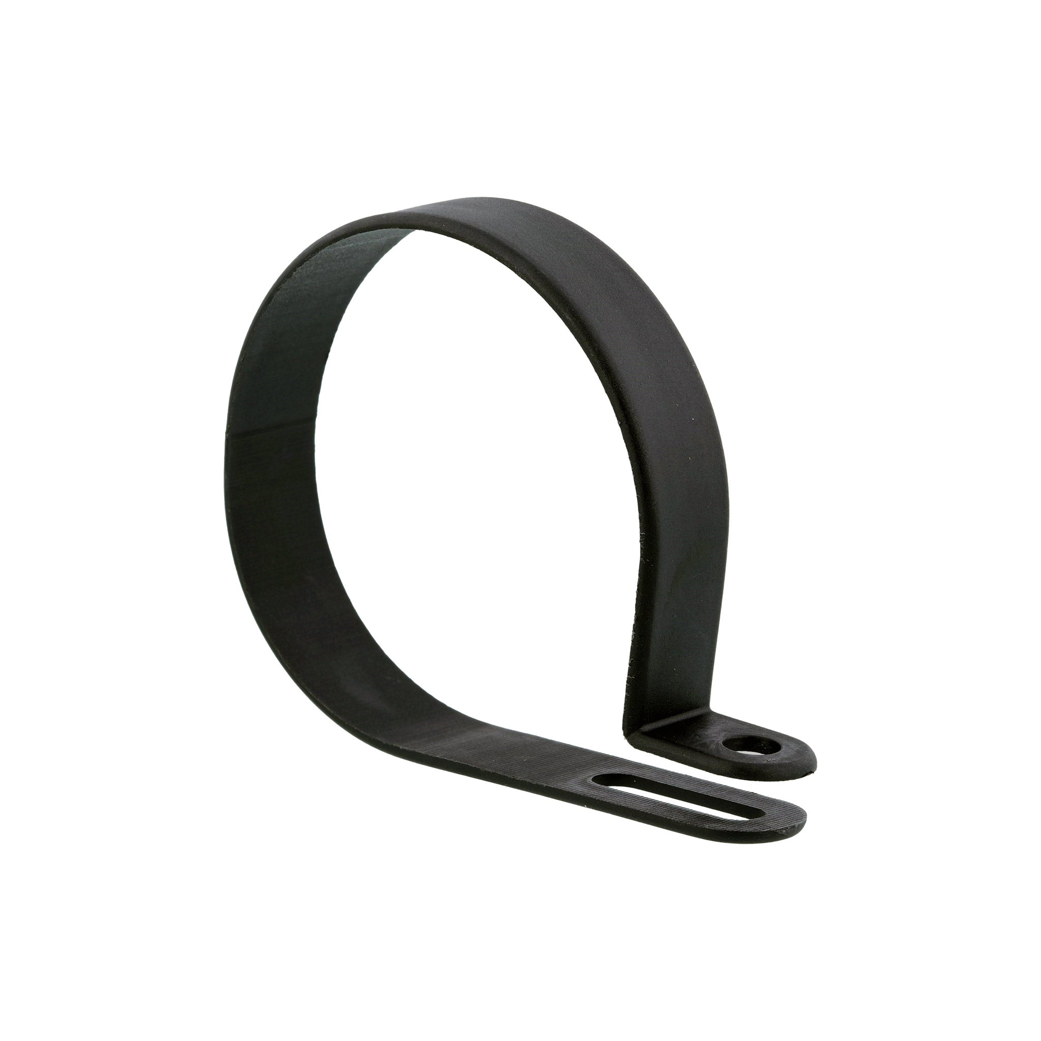 Secure Cable Ties CC-002-BK 2" UV Black Cable Clamp - 100-Pack