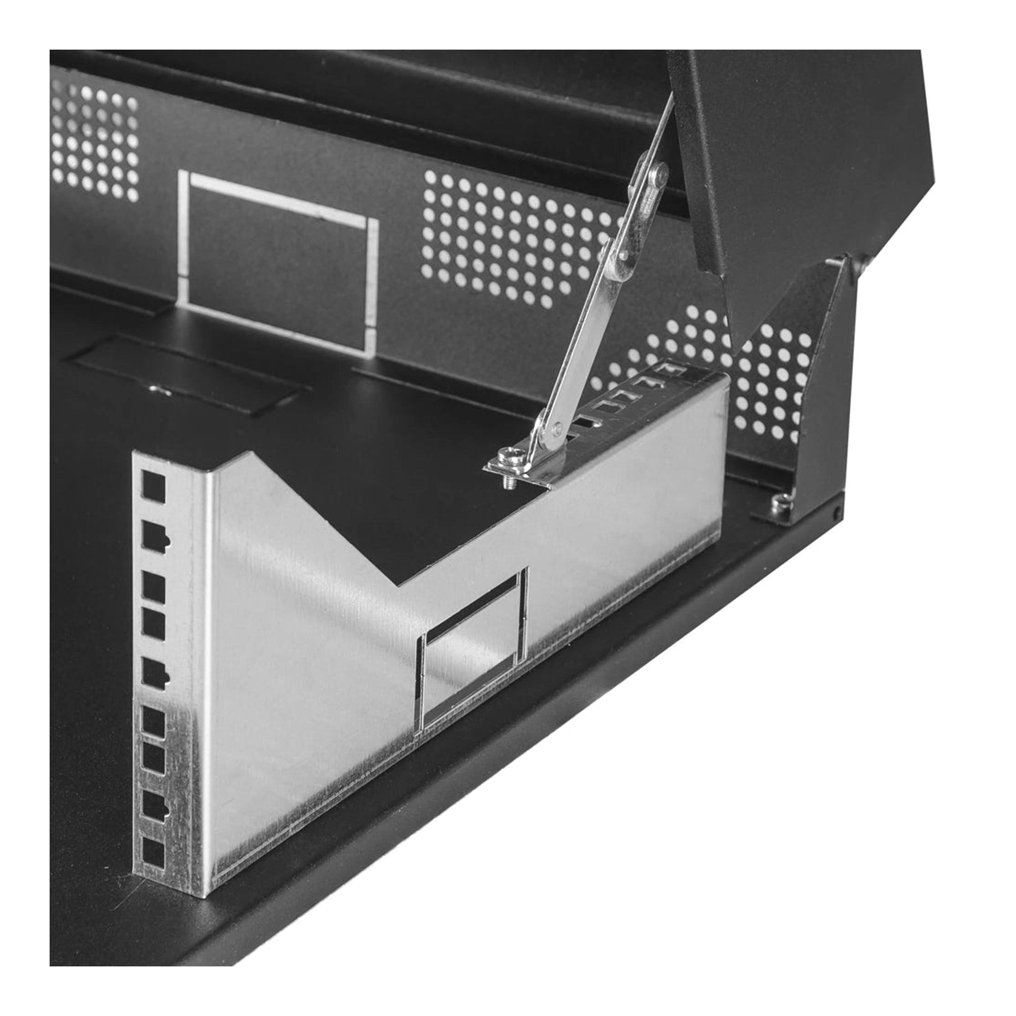 SERRACK STV-OB5U5350GS-B 5U 19" Wall Mount Locking Cabinet - Black