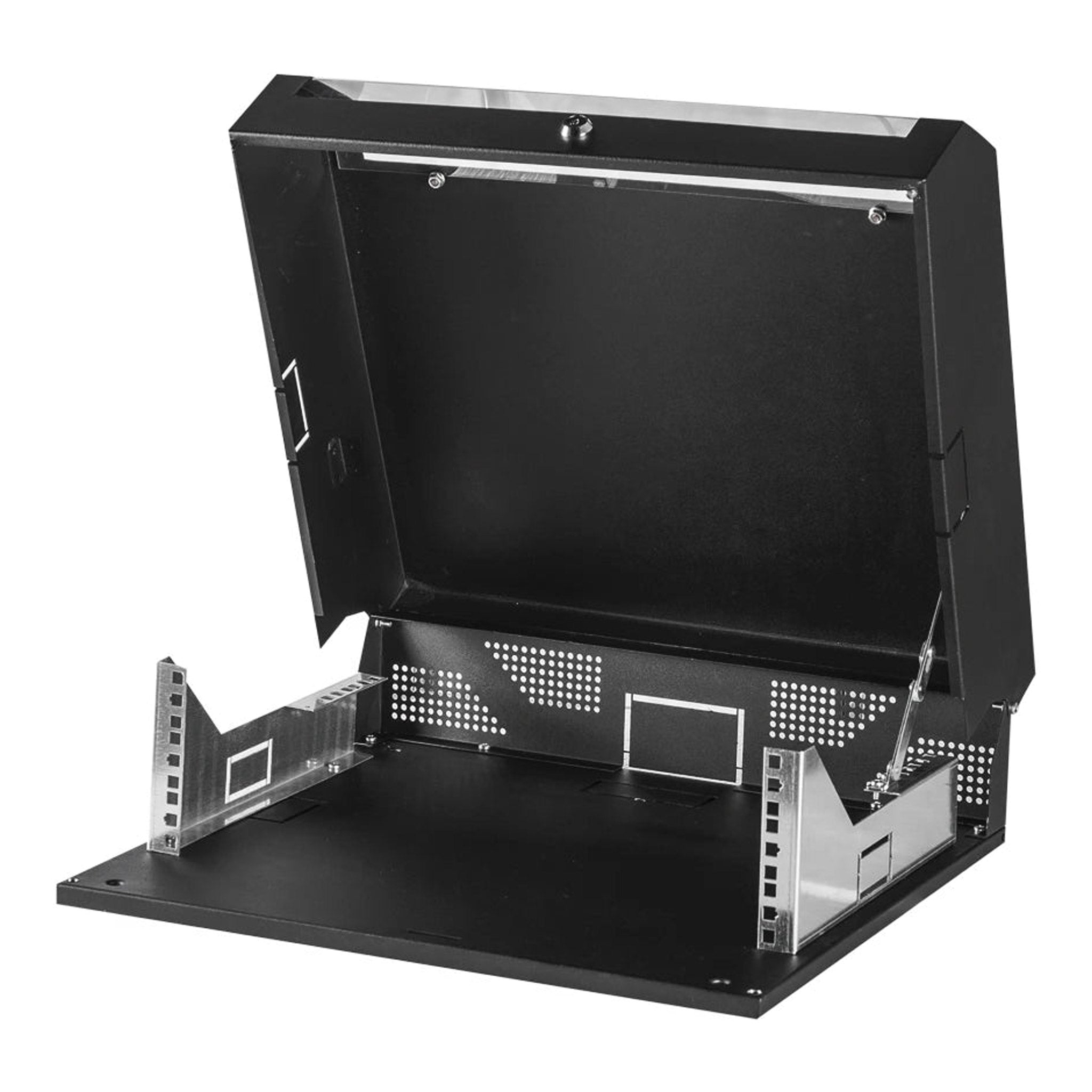 SERRACK STV-OB5U5350GS-B 5U 19" Wall Mount Locking Cabinet - Black