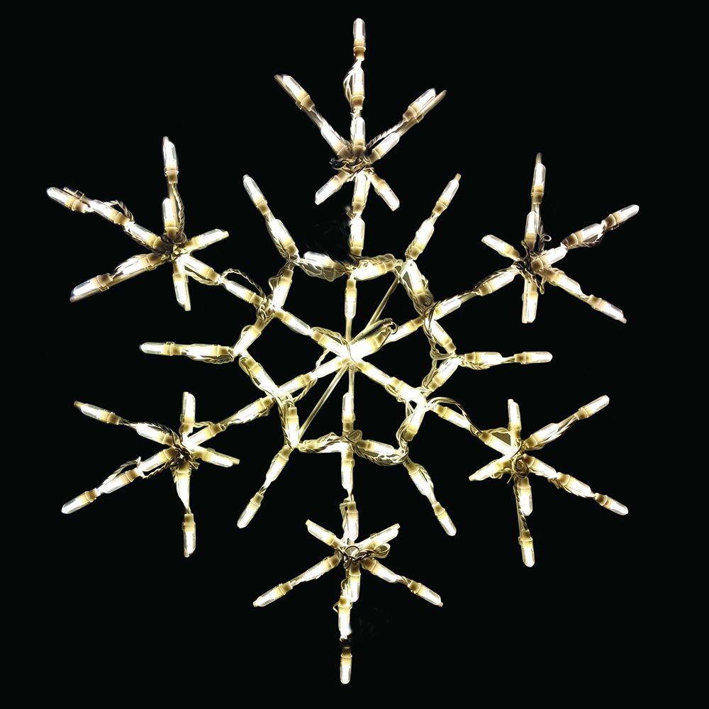 LED Snowflake Warm White