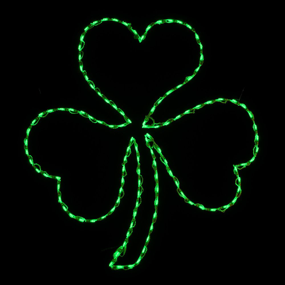 LED Shamrock 48" x 44"