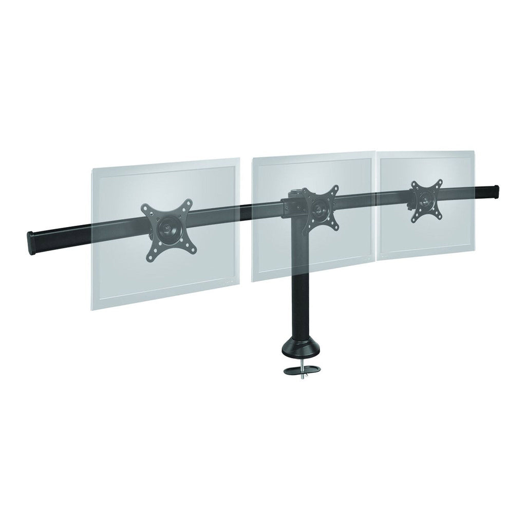 SIIG CE-MT1812-S2 13" to 27" Triple Monitor Desk Stand