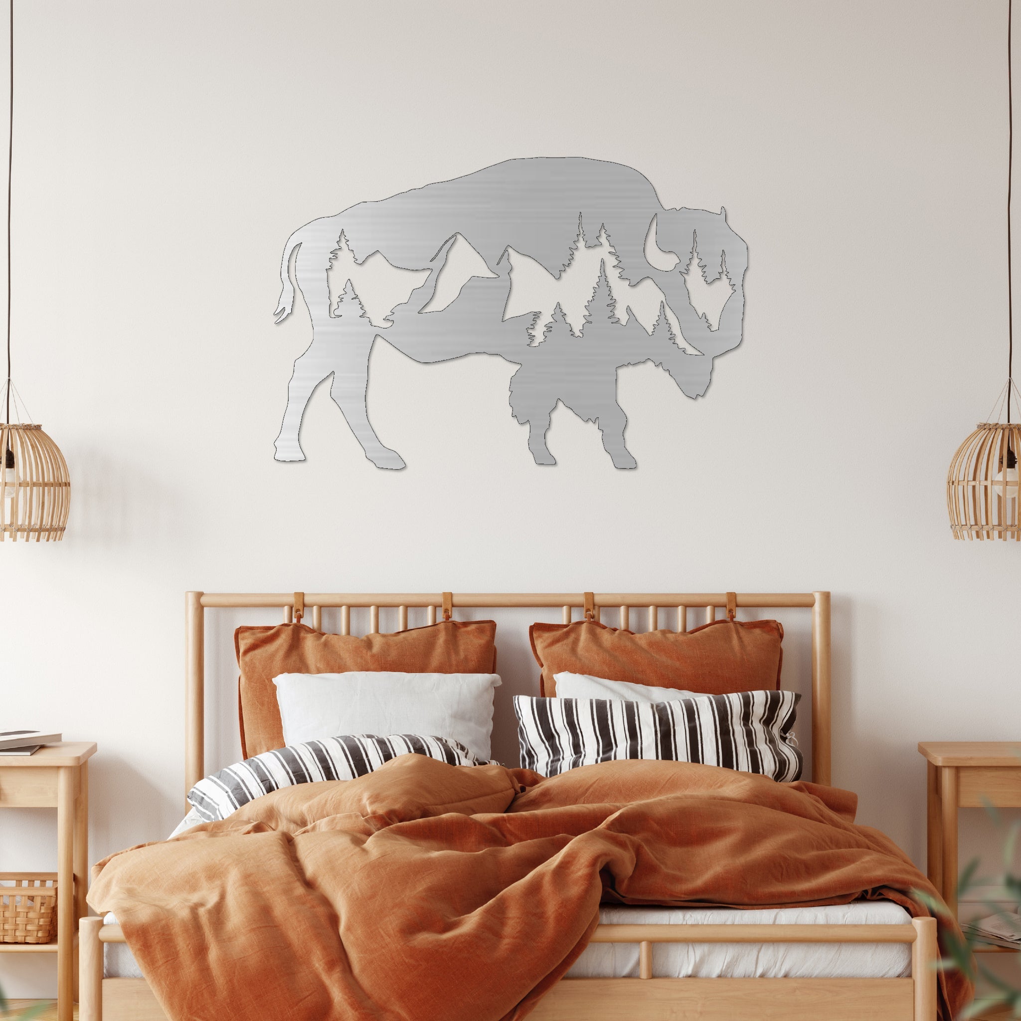 Buffalo - Metal Wall Art
