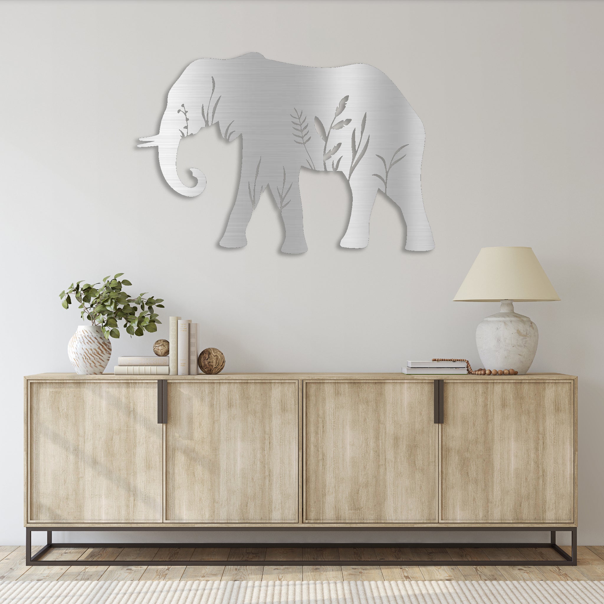 Elephant - Metal Wall Art