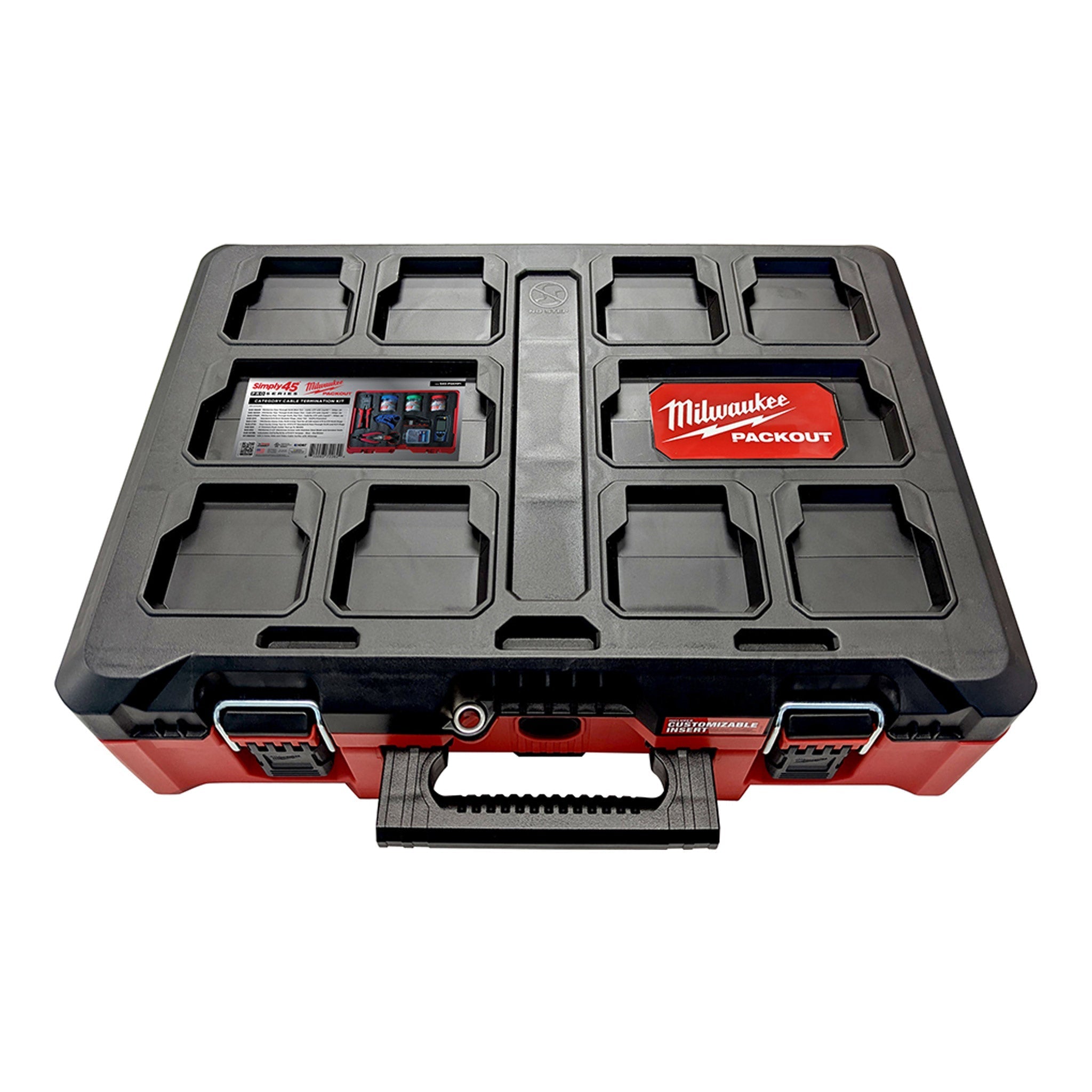 Simply45 S45-PSKMP1 ProSeries Milwaukee Packout Category Cable Termination Kit
