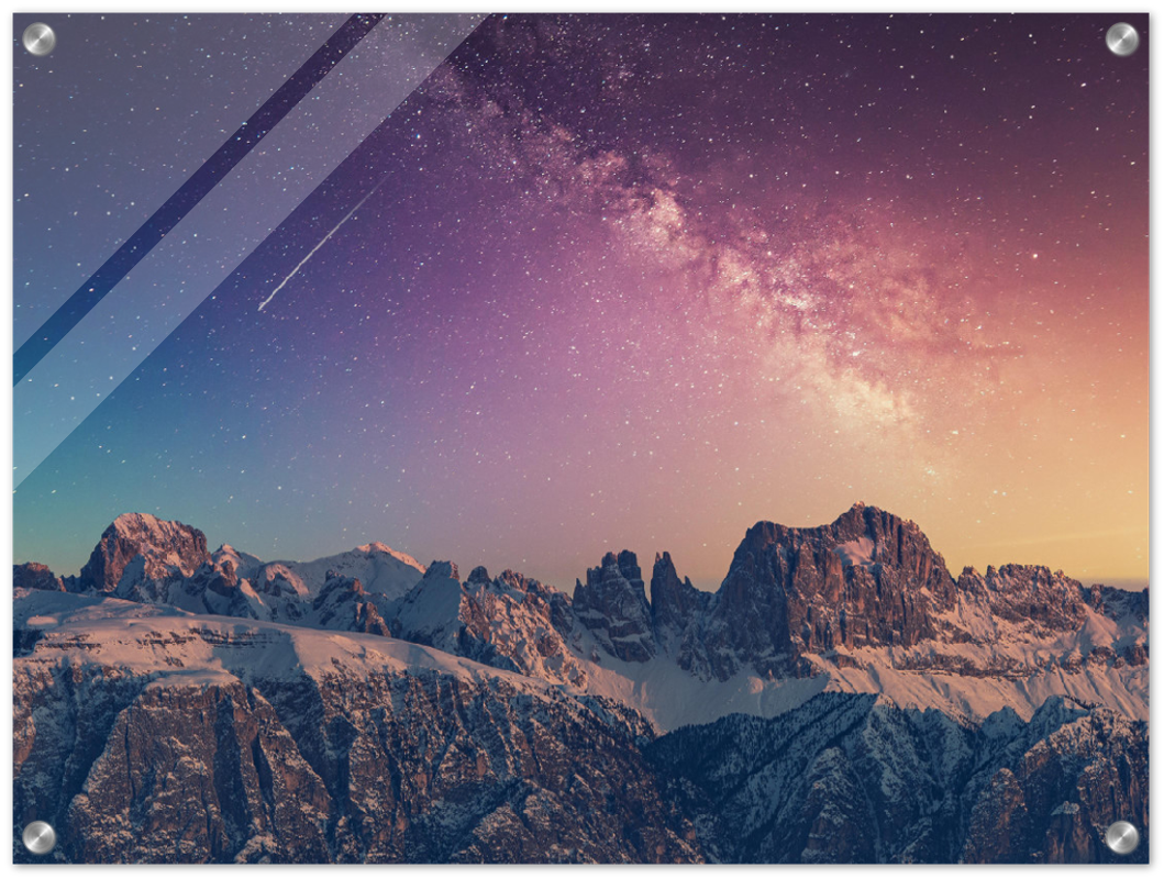 Space Mountains - Print