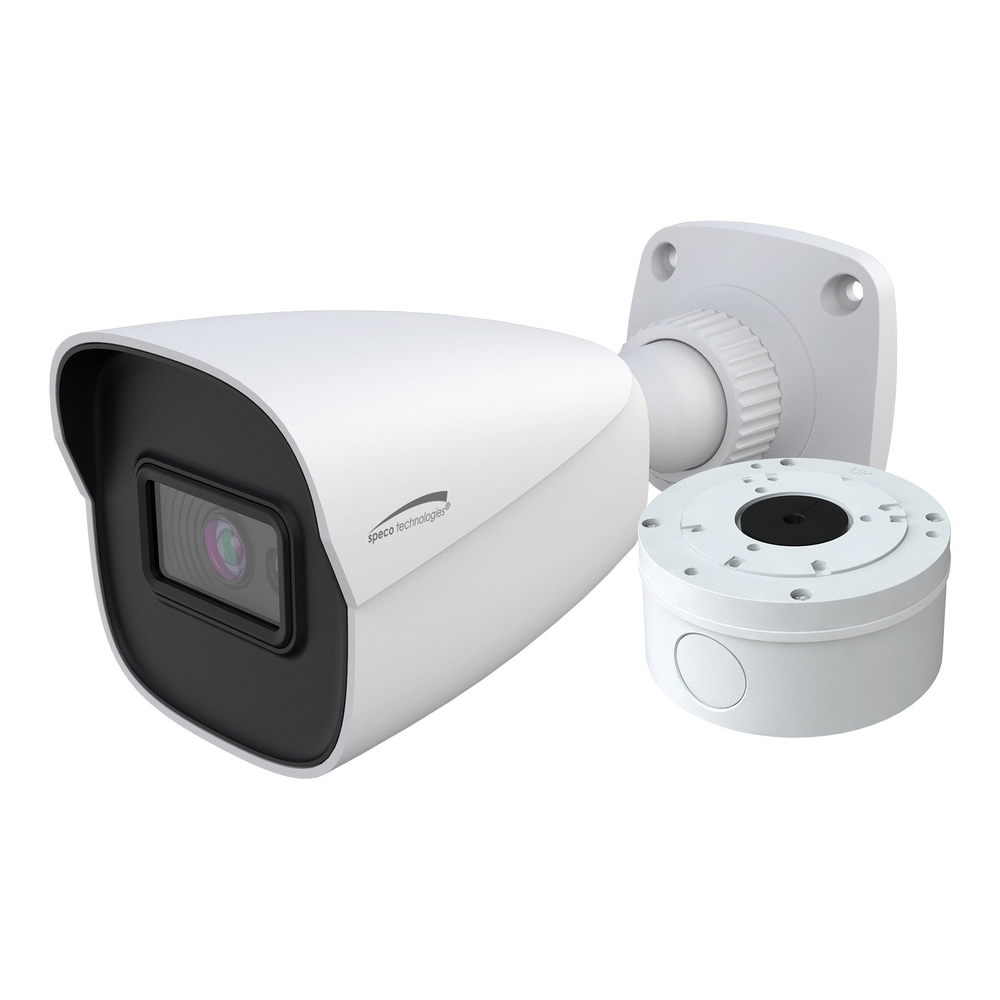 Speco Technologies O4B6N 4MP 2.8mm H.265 Outdoor Network Bullet Camera with Advanced Analytics