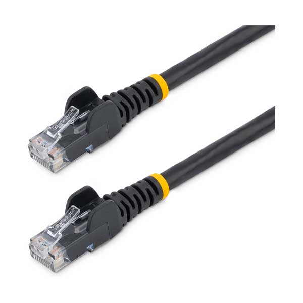 StarTech 150ft CAT6 650MHz 100W PoE RJ45 UTP Network/Patch Cord (N6PATCH150BK)