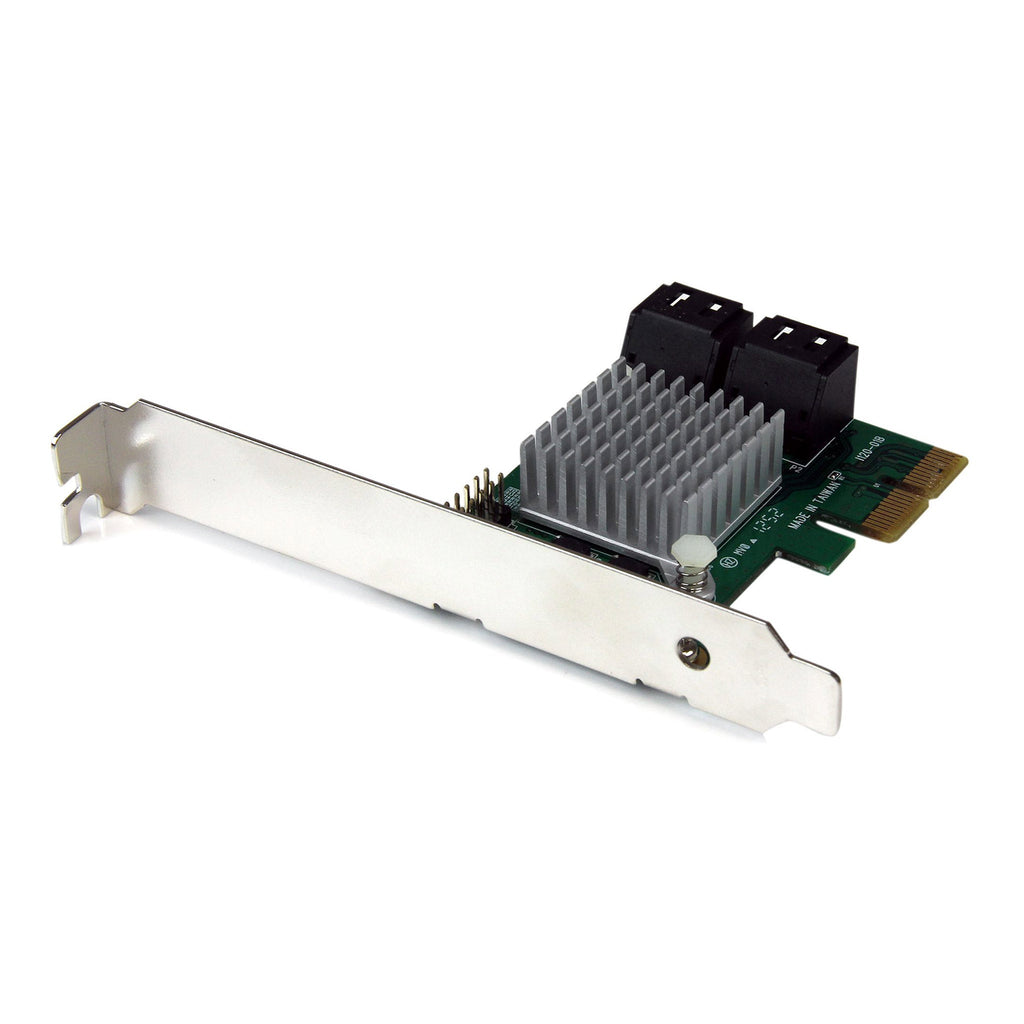 StarTech PEXSAT34RH 4-Port PCI Express 2.0 SATA III 6Gbps RAID Controller Card with HyperDuo SSD Tiering