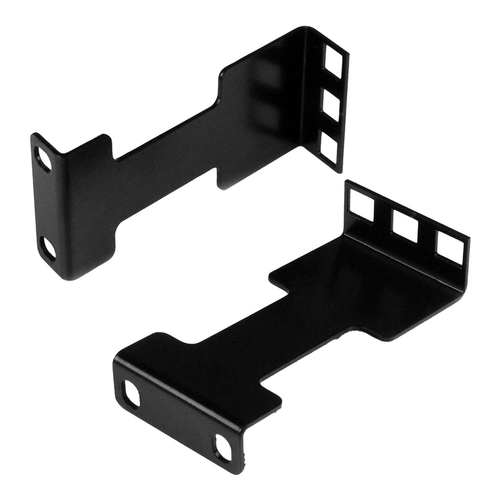 StarTech RDA1U 1U 4" Rack Extender Rail Depth Adapter Kit for Server Racks - Black