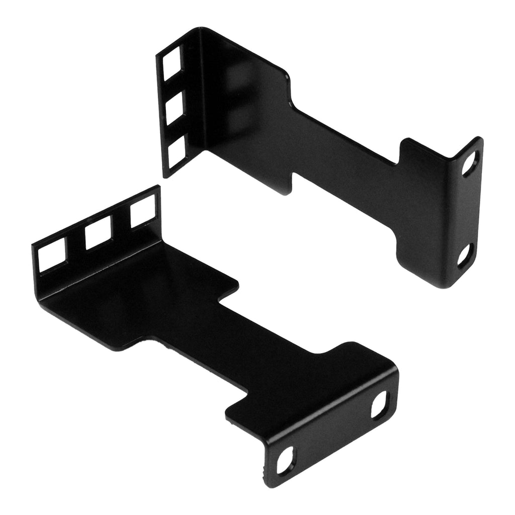 StarTech RDA1U 1U 4" Rack Extender Rail Depth Adapter Kit for Server Racks - Black