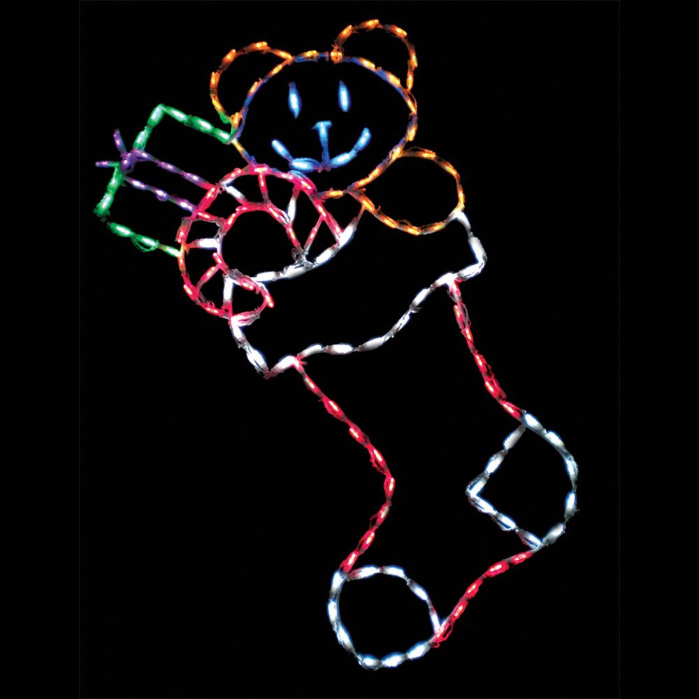 LED Stocking Large w/ Toys