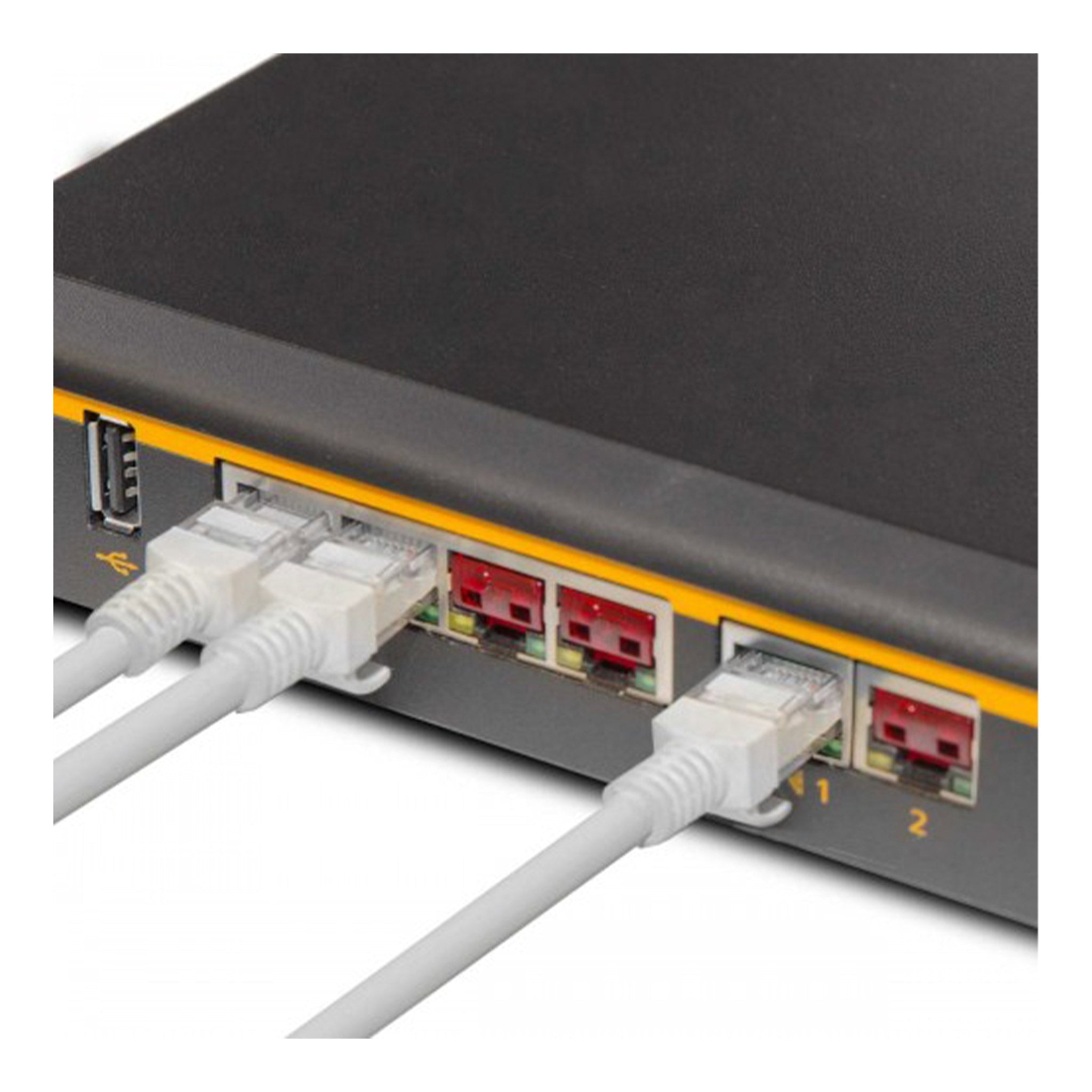 SYBA SY-ACC24053 10-Pack Locking RJ45 Port Dust Blocker with Removal Keys Tool - Red