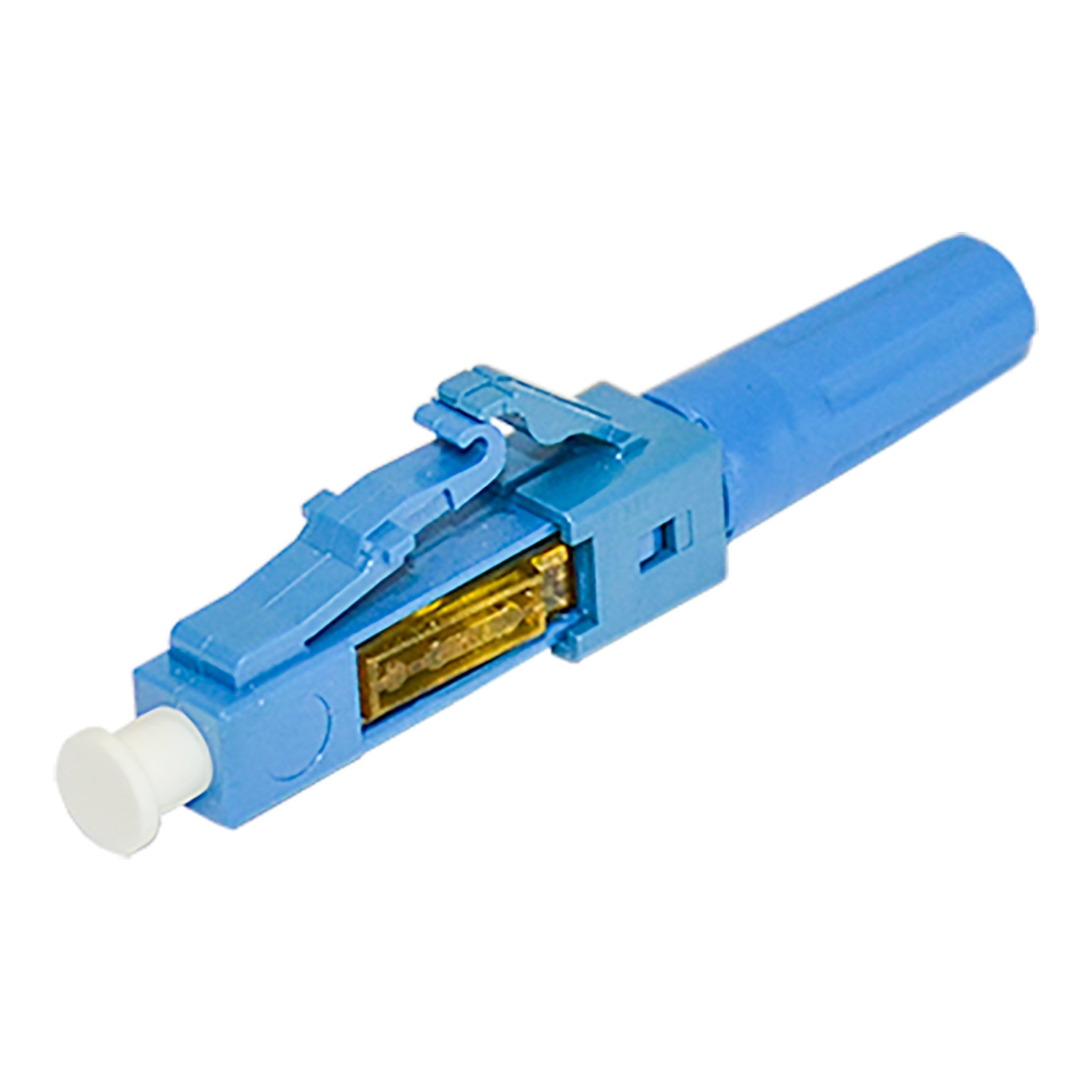 TechLogix SM2-LC Single Mode (OS1, OS2) 9/125μm UPC Click-On LC ECOConnector - Blue