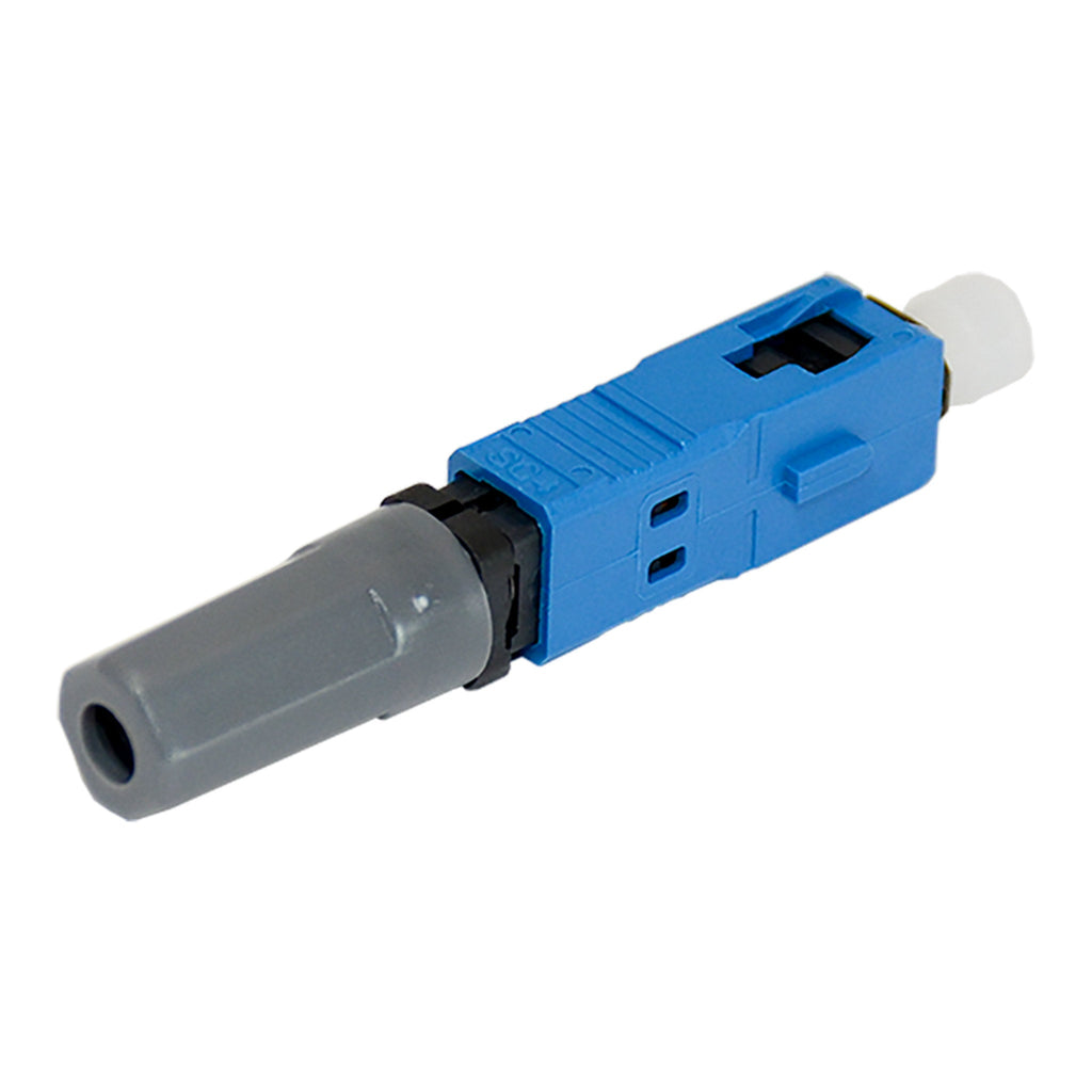 TechLogix SMU-SC Single Mode (OS1, OS2) 9/125µm UPC Click-On ECOConnector - Blue