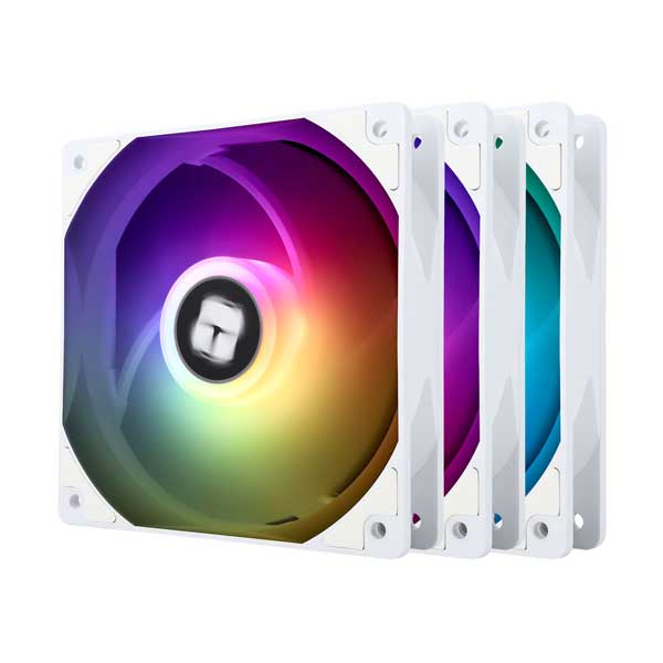 Thermalright C12CW-S X3 120mm ARGB Case Fan - 3 Pack White