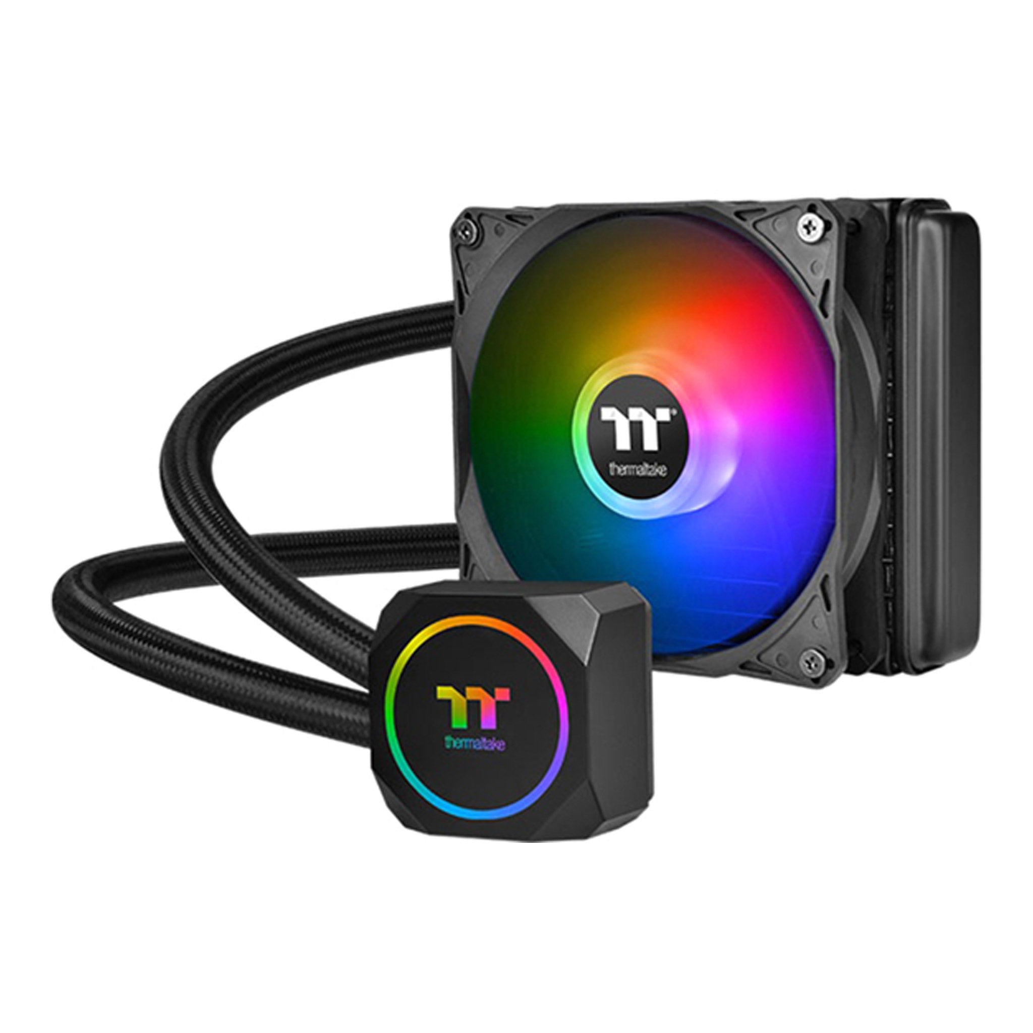 Thermaltake CL-W285-PL12SW-B TH120 ARGB Sync AIO Liquid CPU Cooler