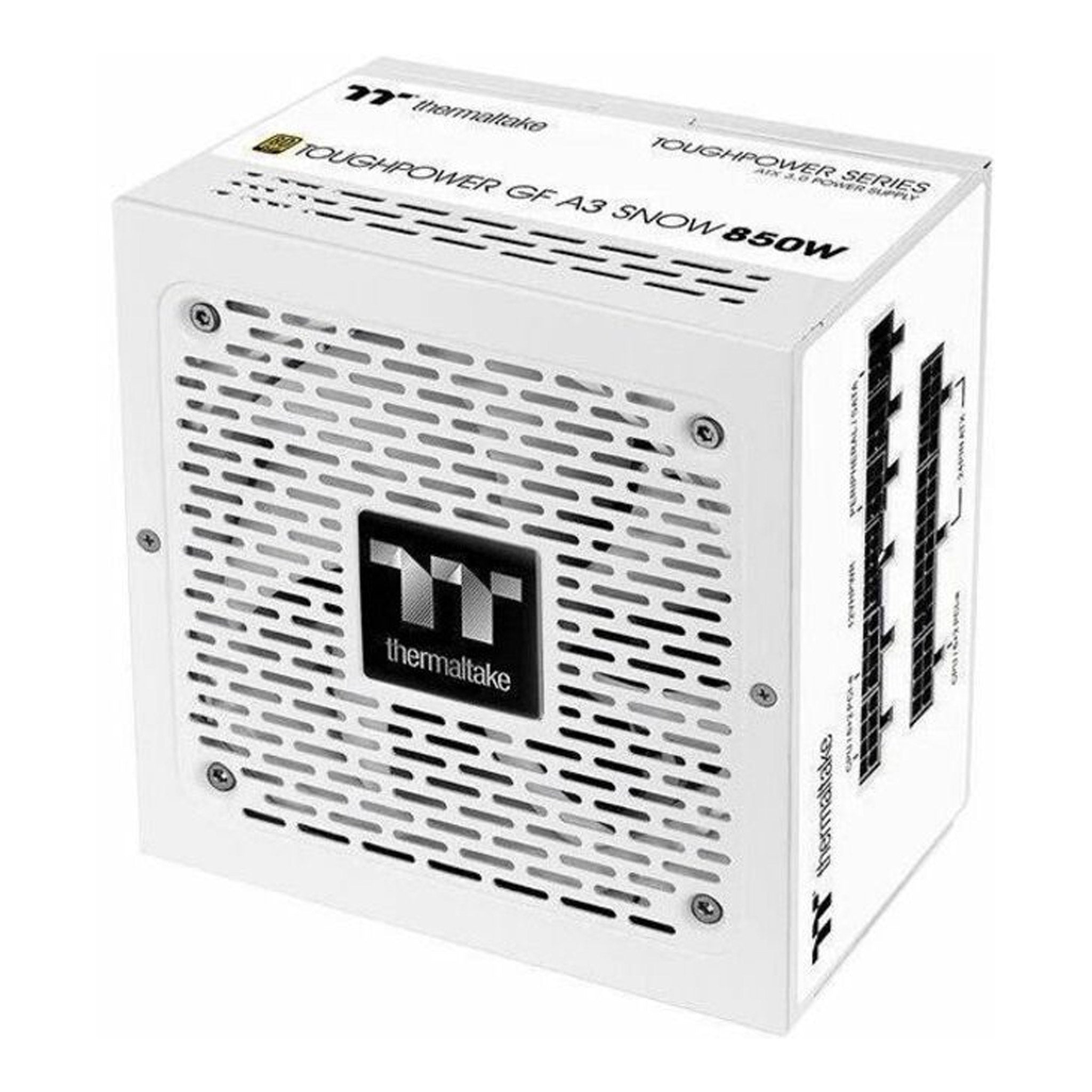 Thermaltake PS-TPD-0850FNFAGU-N 850W 80 Plus Gold Toughpower GF A3 Snow Fully Modular Power Supply - White