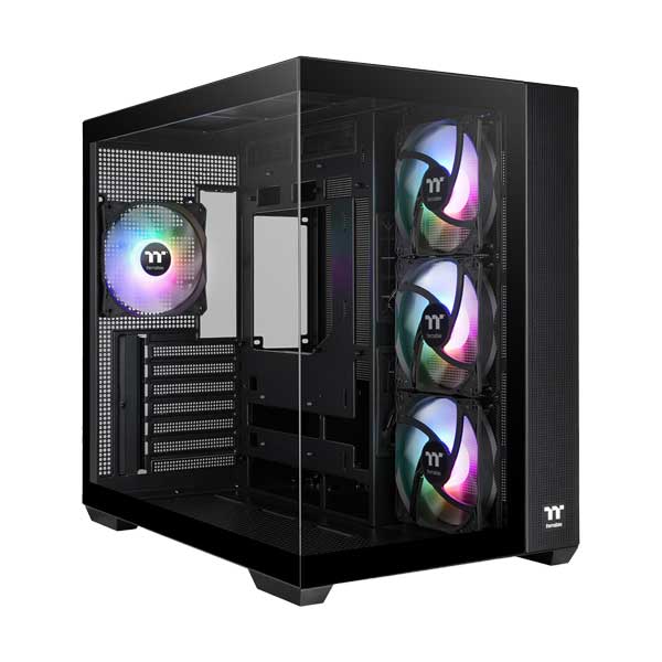 Thermaltake View 380 TG ARGB Mid Tower Chassis - Black (CA-1Z2-00M1WN-00)