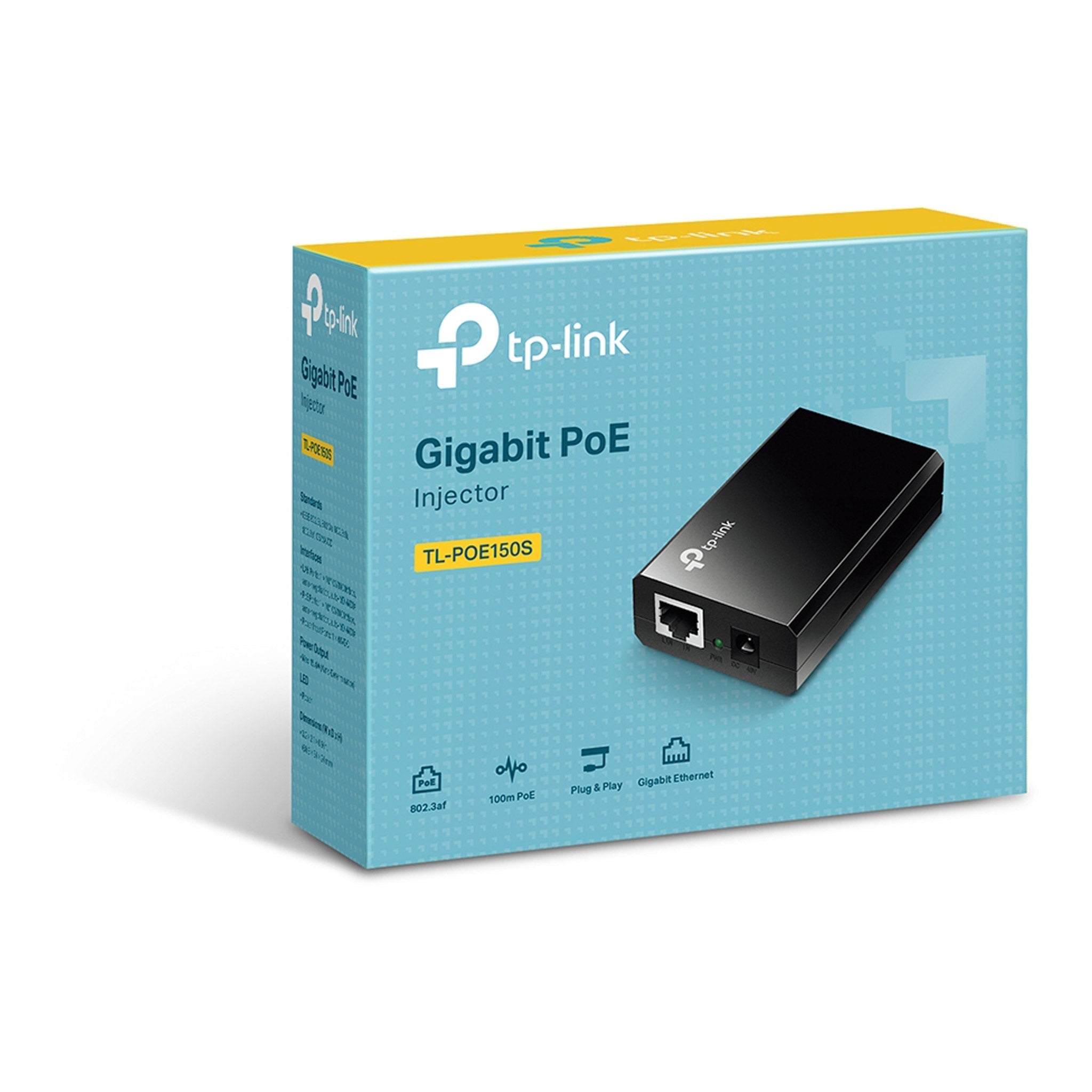 TP-Link TL-POE150S 15.4W PoE Injector