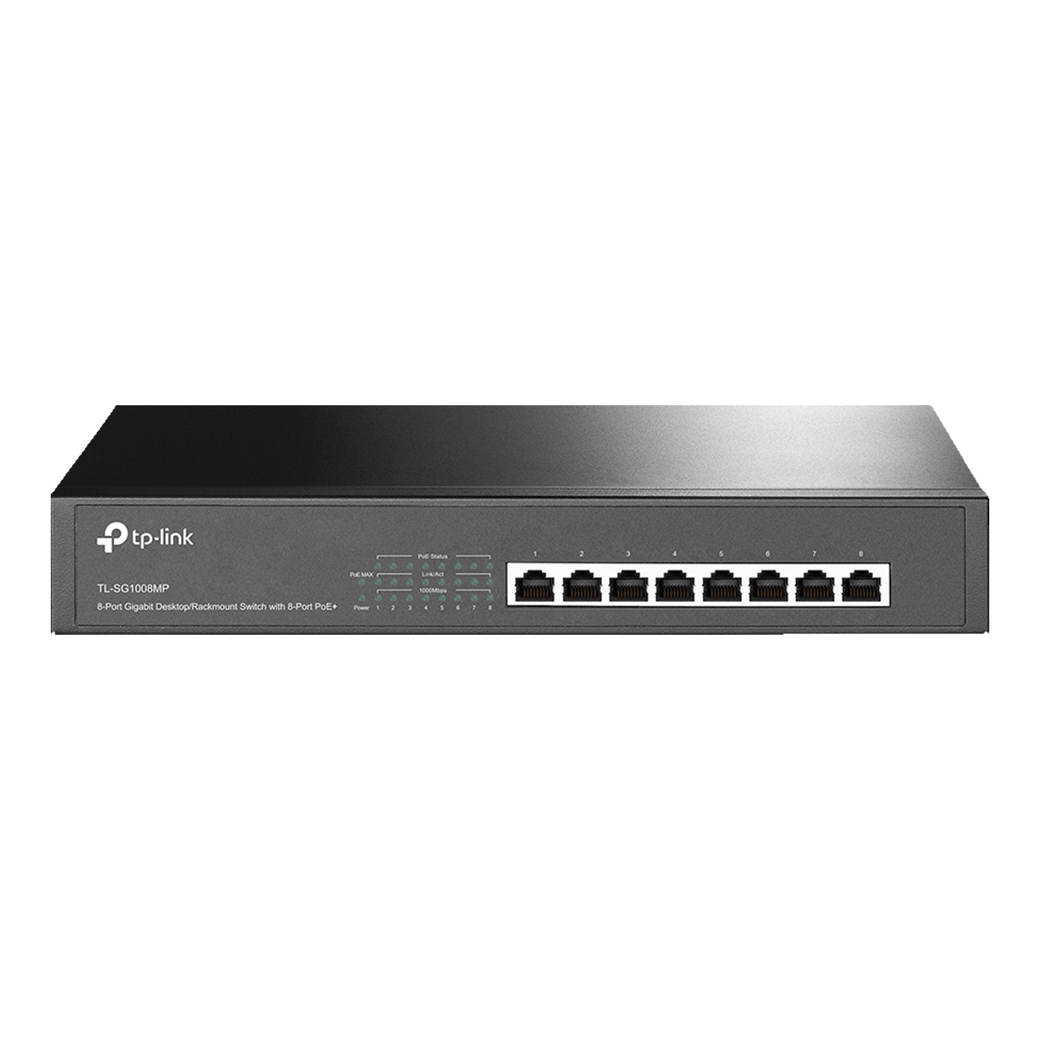 TP-Link TL-SG1008MP 8-Port PoE+ Gigabit Desktop/Rackmount Switch